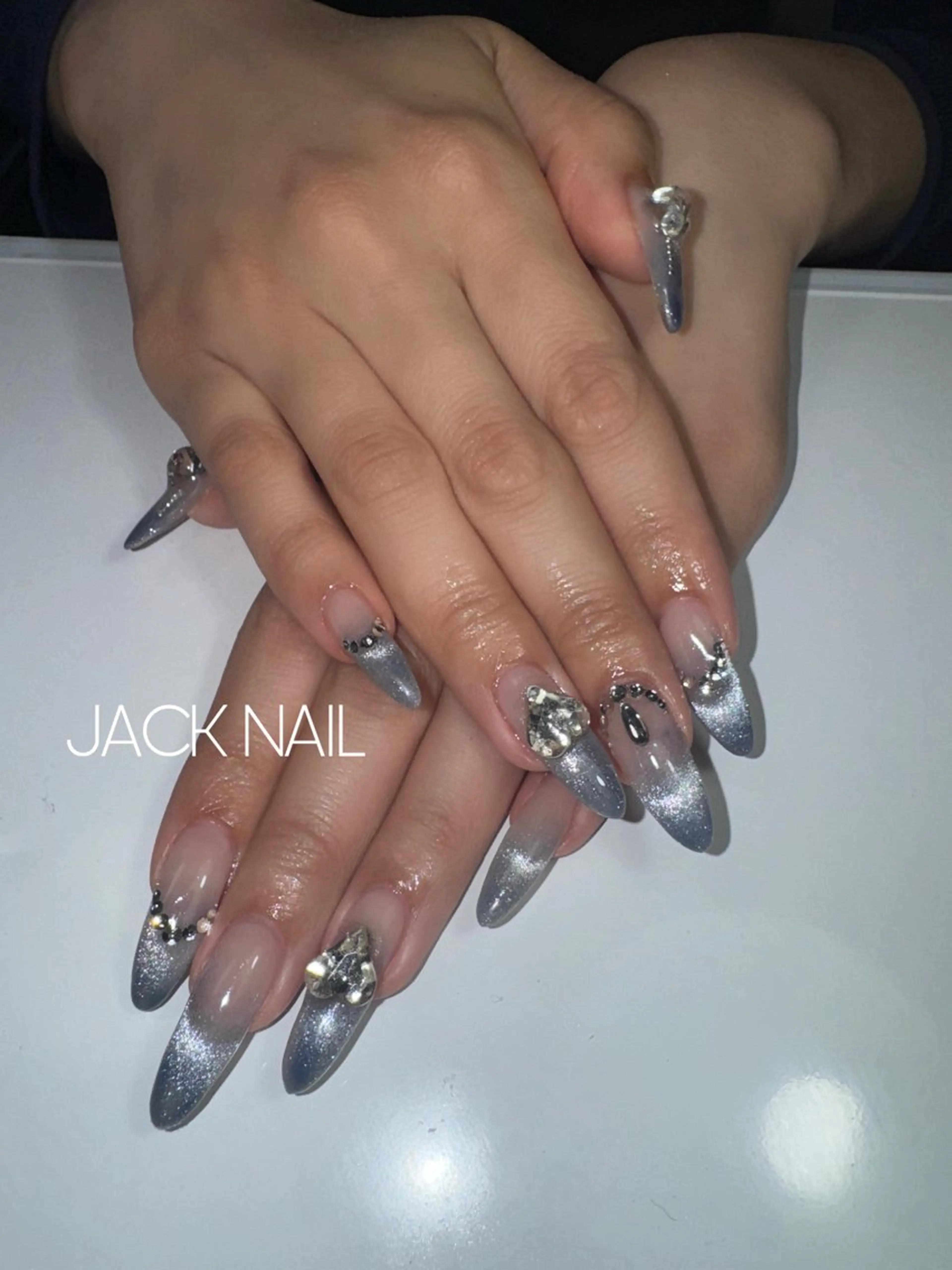 ネイル ハンドネイル JACK NAIL 💜Ayakaのネイルデザイン