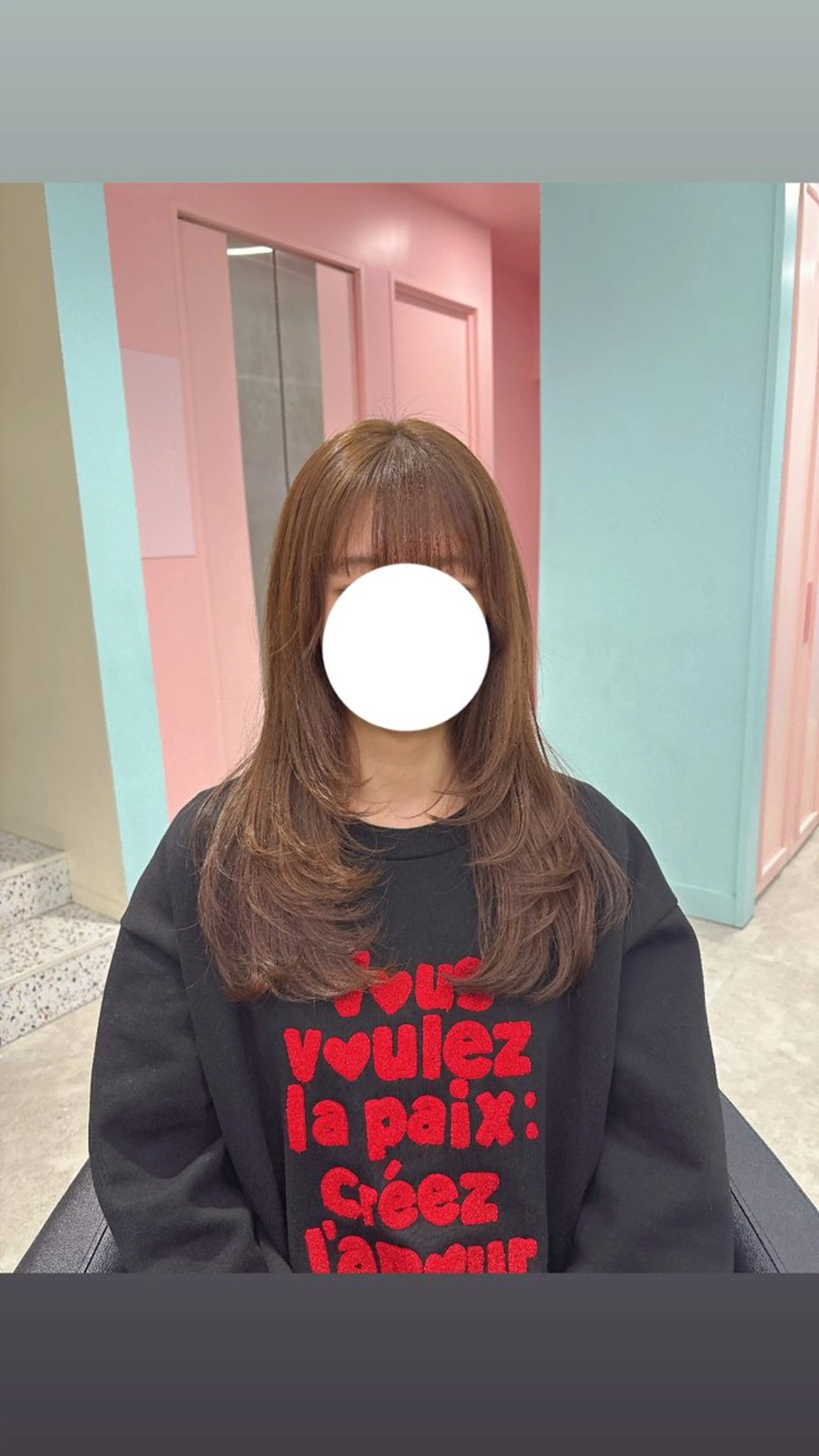 Wカラー/暖色/べ ージュりく©︎🐝のヘアスタイル