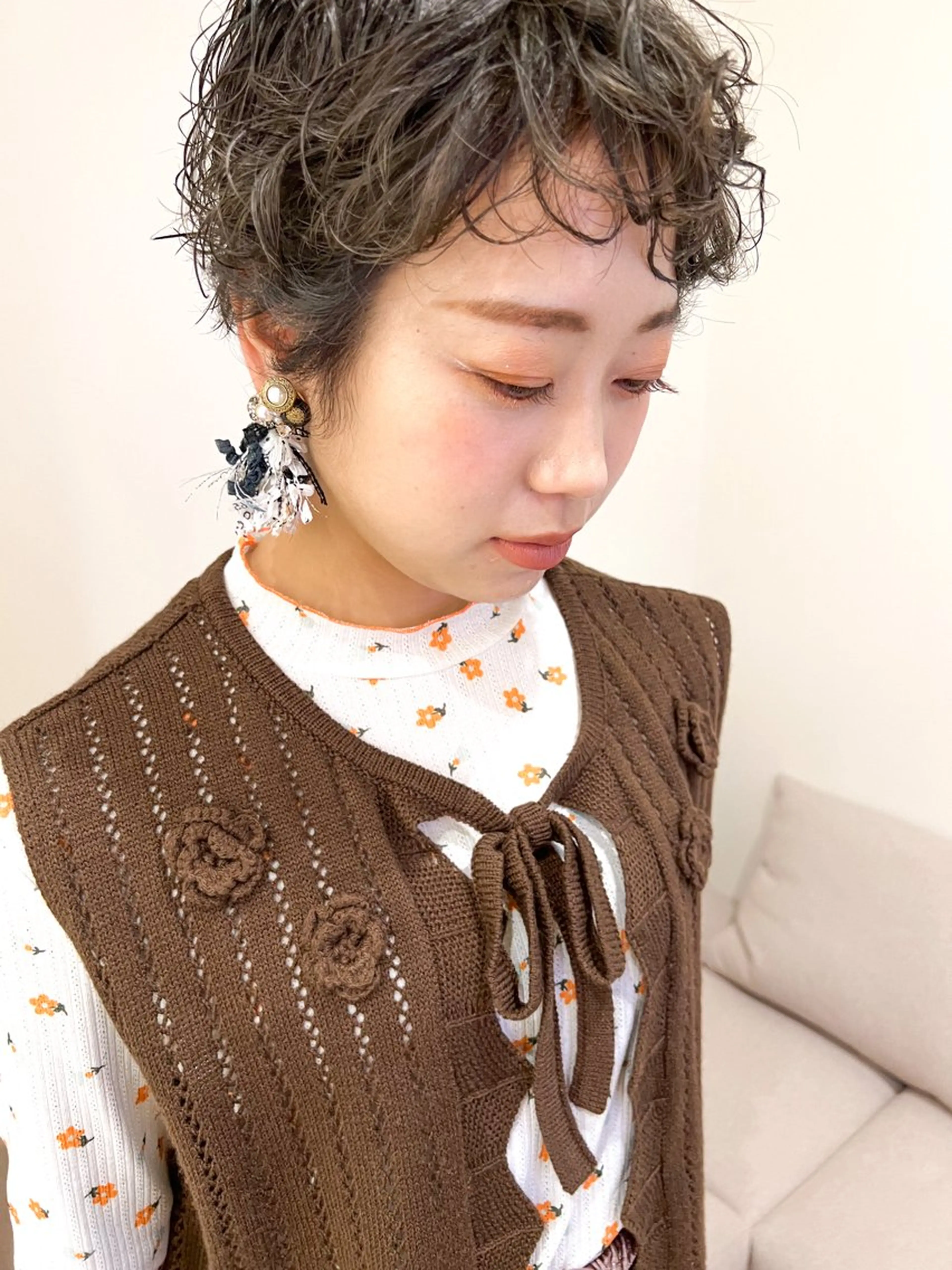 ショート パーマ ベリーショート ショートヘア 似合わせカット🫧 /パーマRINAのヘアスタイル