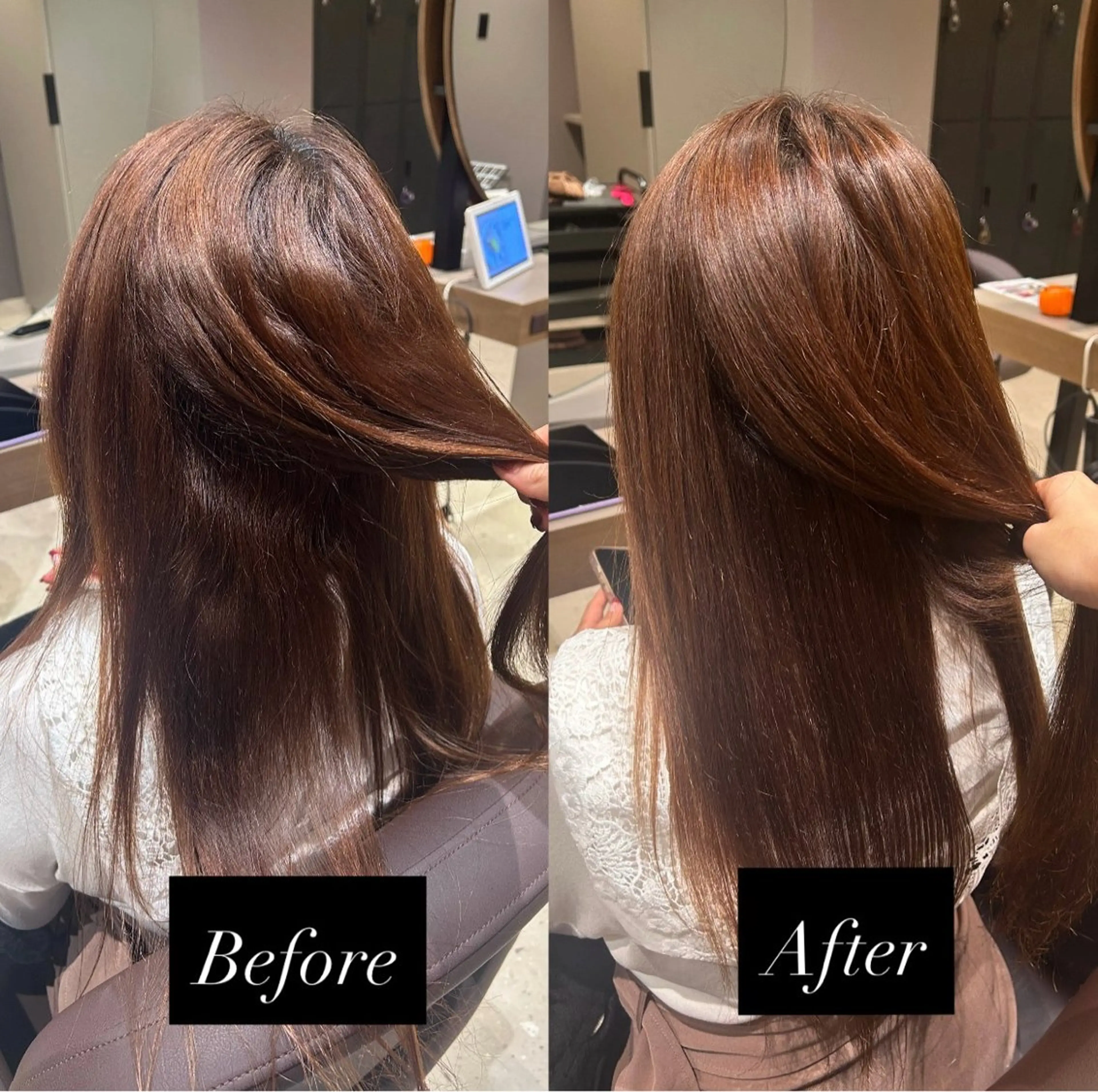 ロング 縮毛矯正 ☀️柏木 ほのか☀️のヘアスタイル