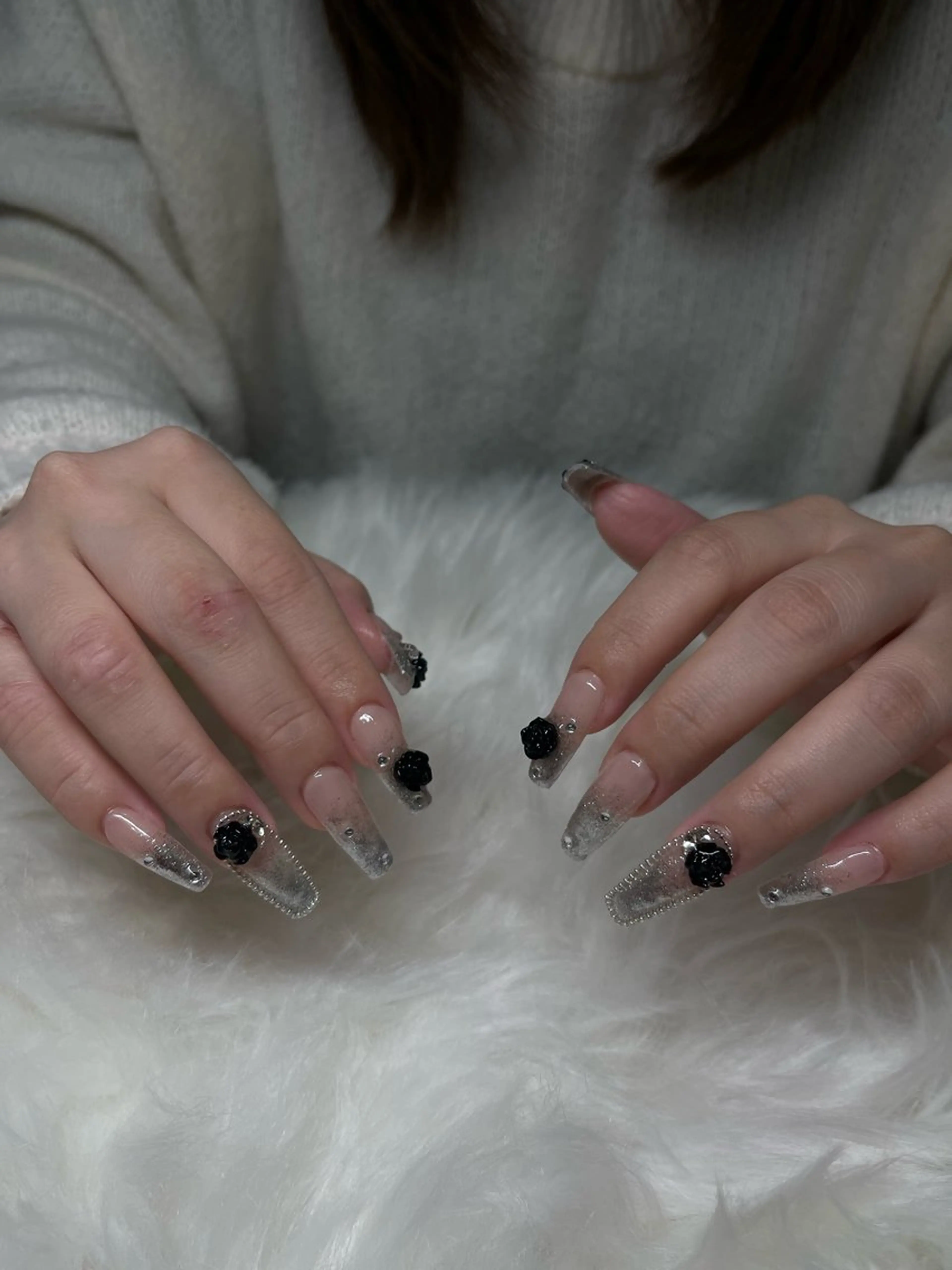 ⋆⸜スカルプ⸝⋆韓国風⭐︎定額デザイン¥17400→¥7550の写真