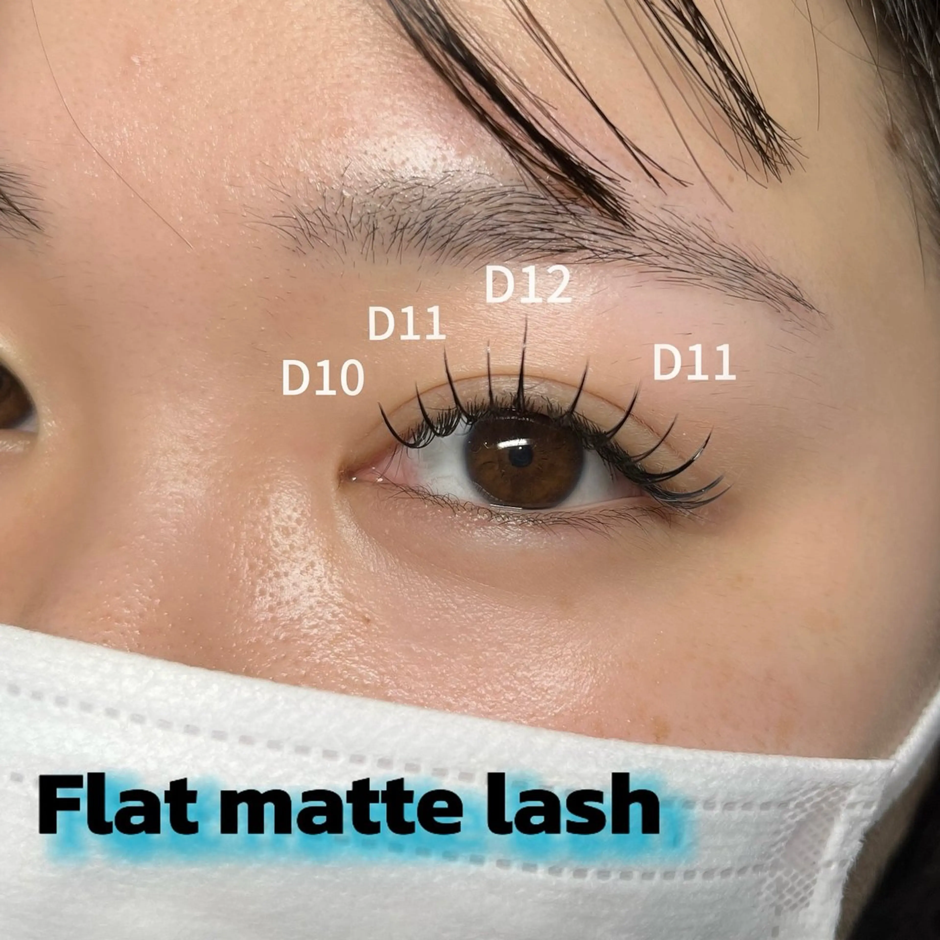 マツエク・マツパ Veil ayakaのマツエク・マツパデザイン