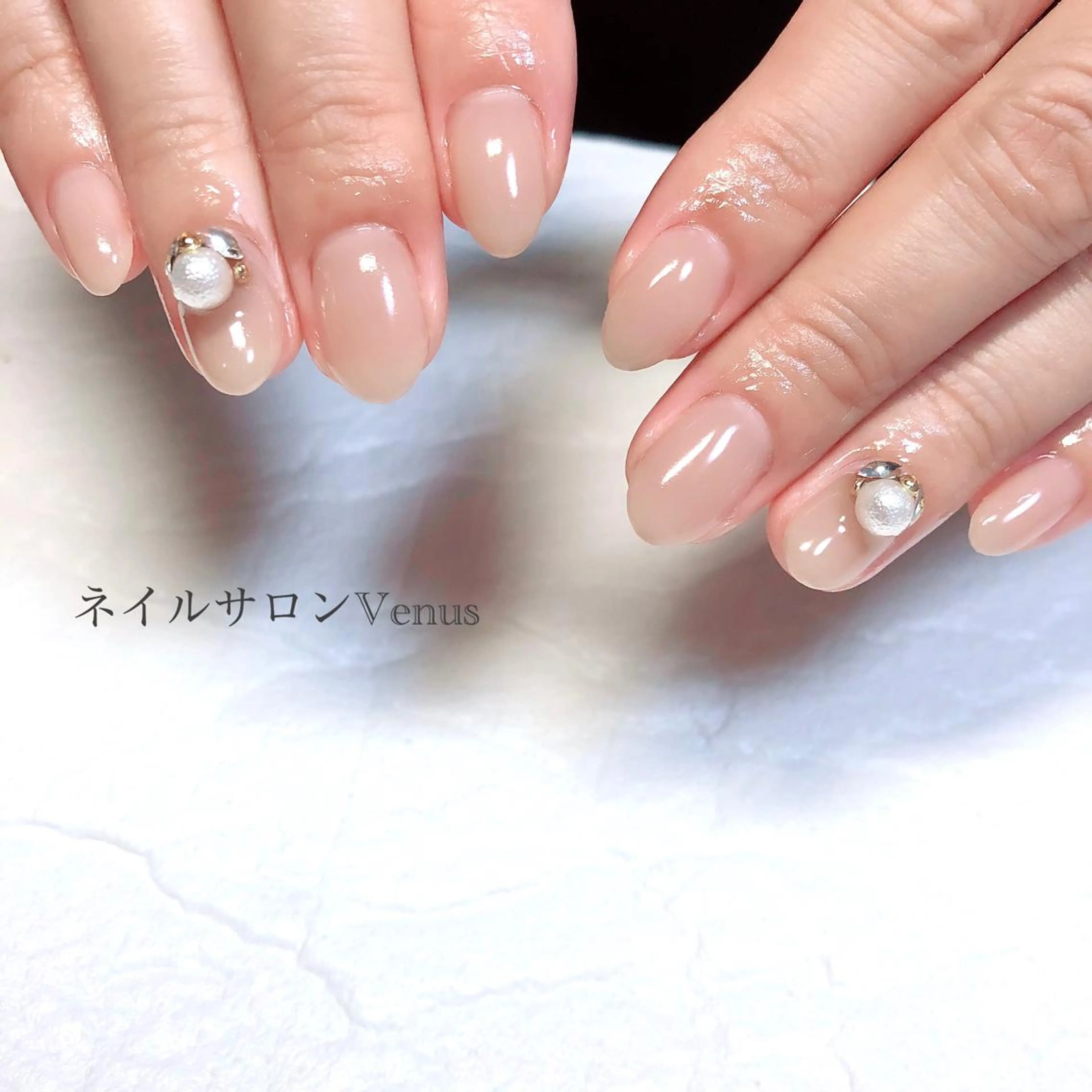 ネイル ワンカラーネイル ハンドネイル Nail salon Venusのネイルデザイン