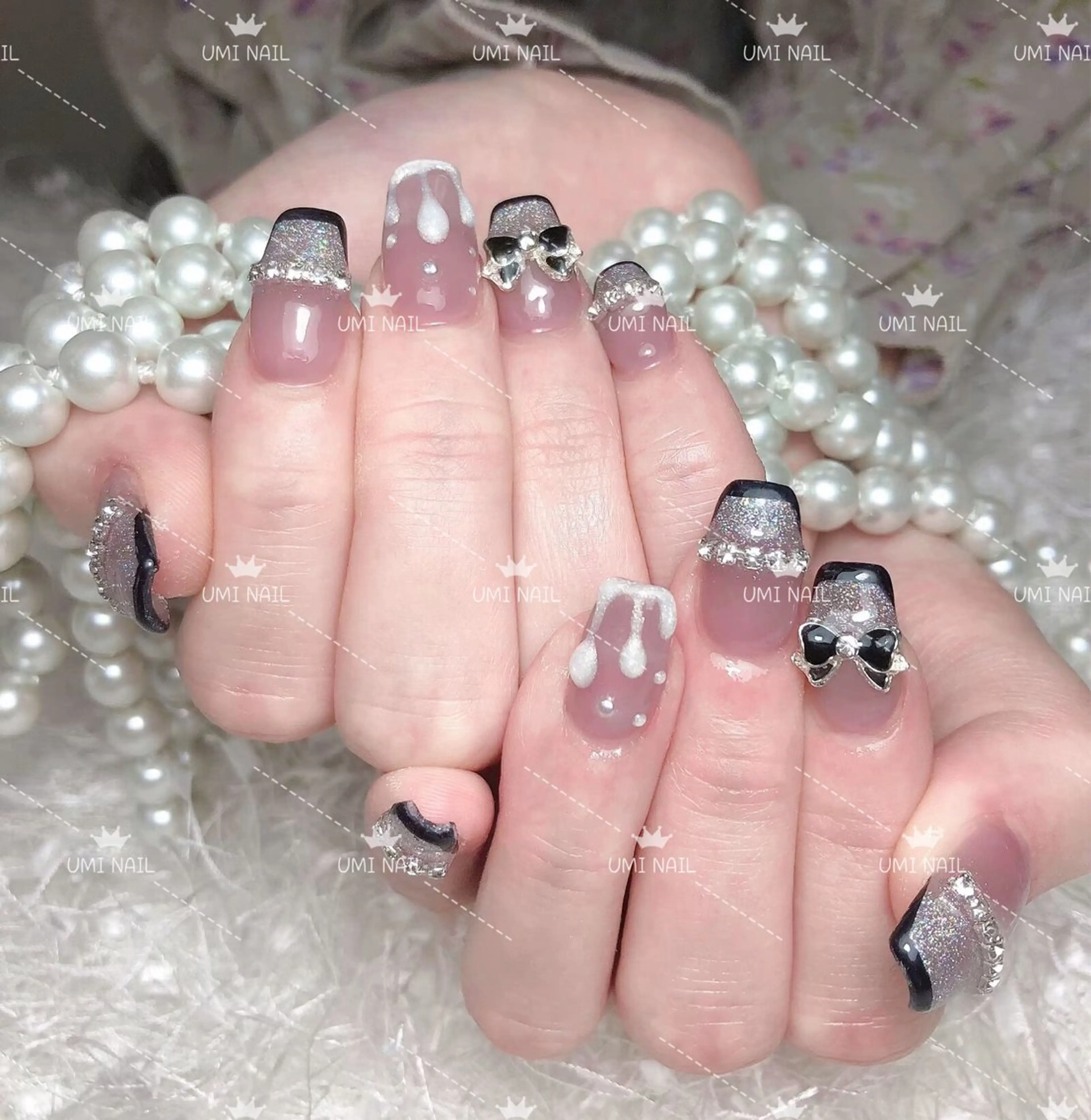 ネイル アートネイル ジェルネイル グラデーション 持ち込み オフィスネイル ハンドネイル ハンドケア LUXE NAIL SALONのネイルデザイン