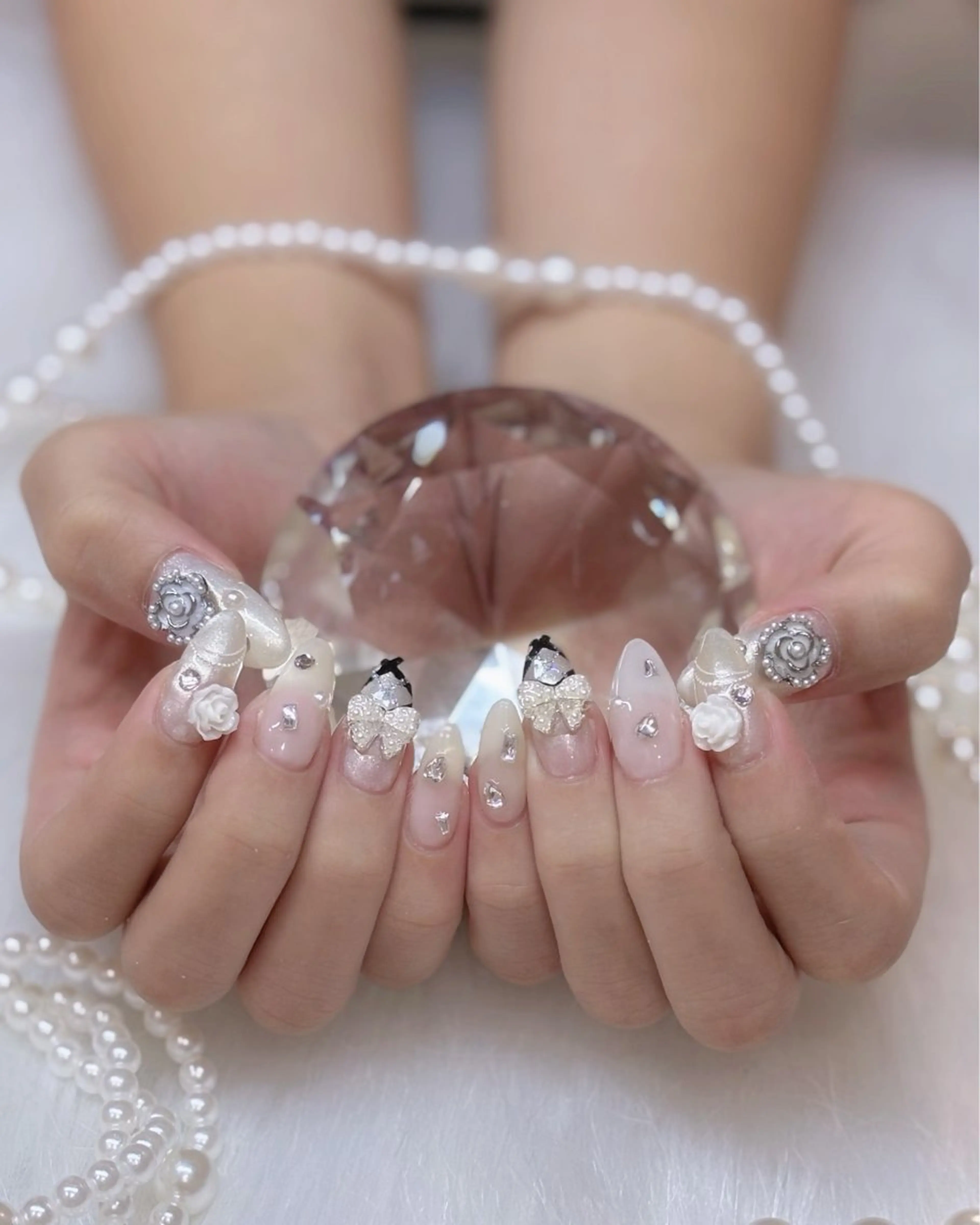 ネイル ハンドネイル La chouchou所属・透明感/フィルイン/ 亀戸5分ラシュシュのネイルデザイン