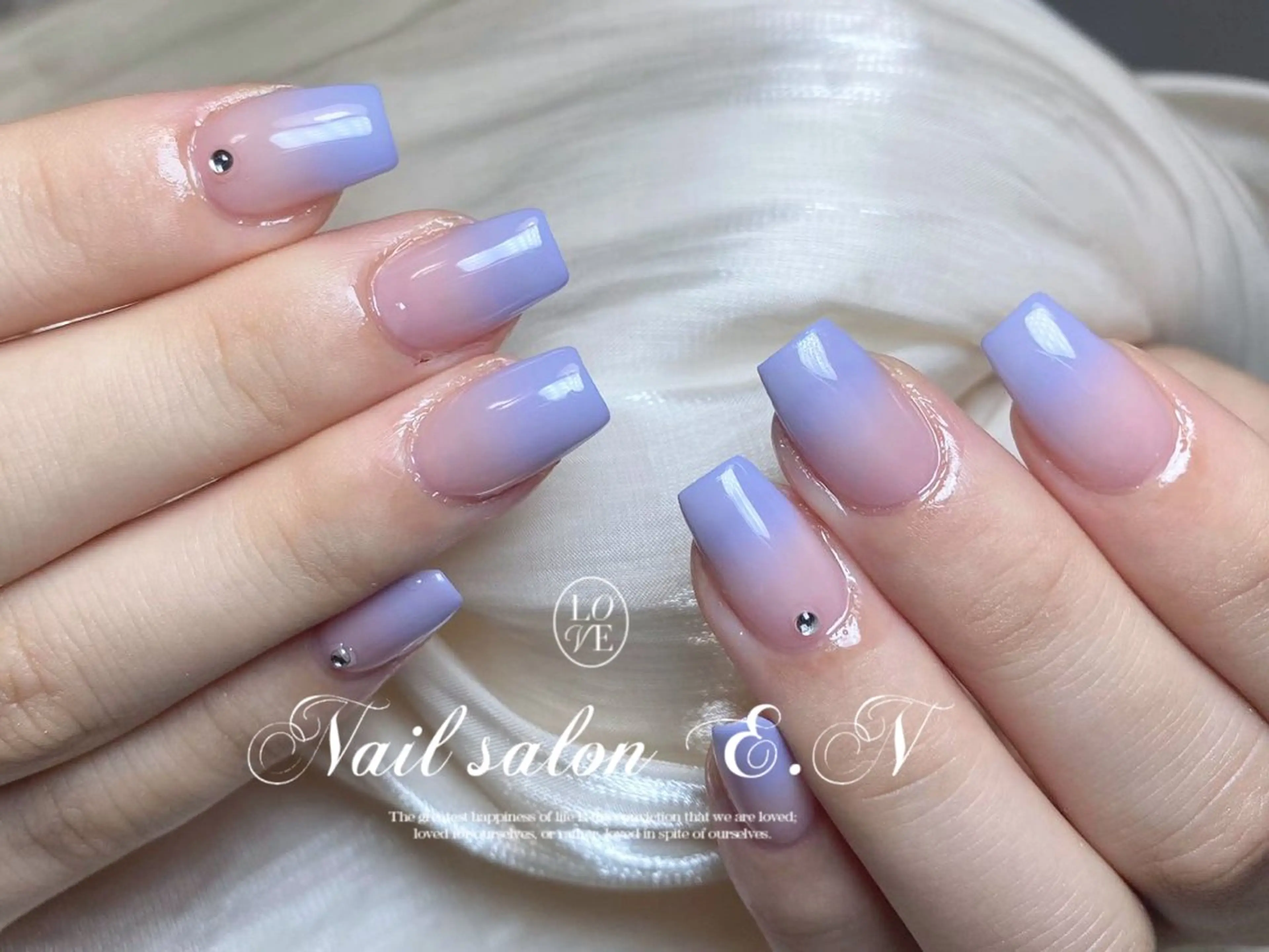 ネイル E.N🦋 長さ出し/持ち込みのネイルデザイン