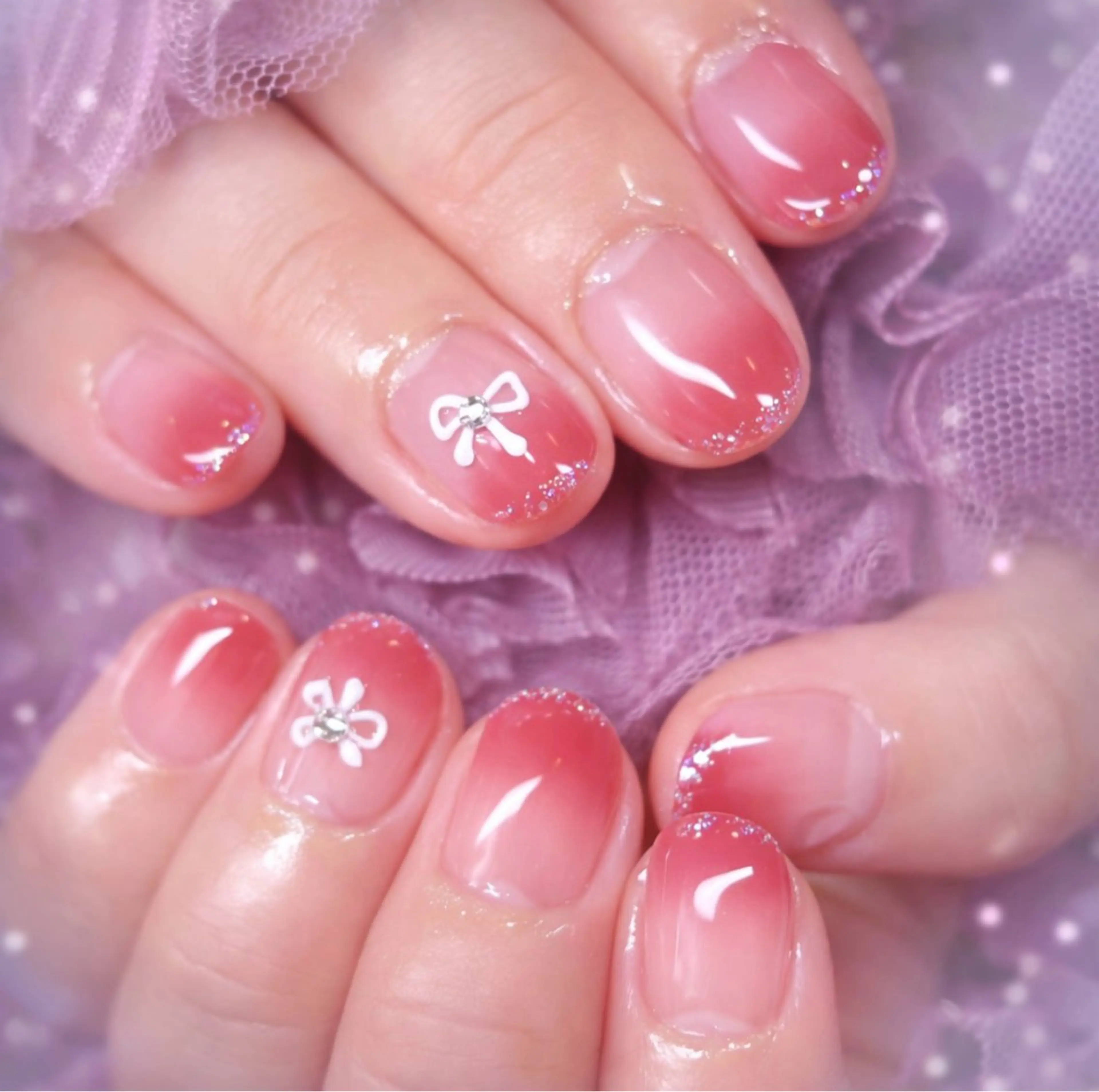 ネイル 春ネイル ワンホンネイル miminon 自宅ネイルサロンのネイルデザイン