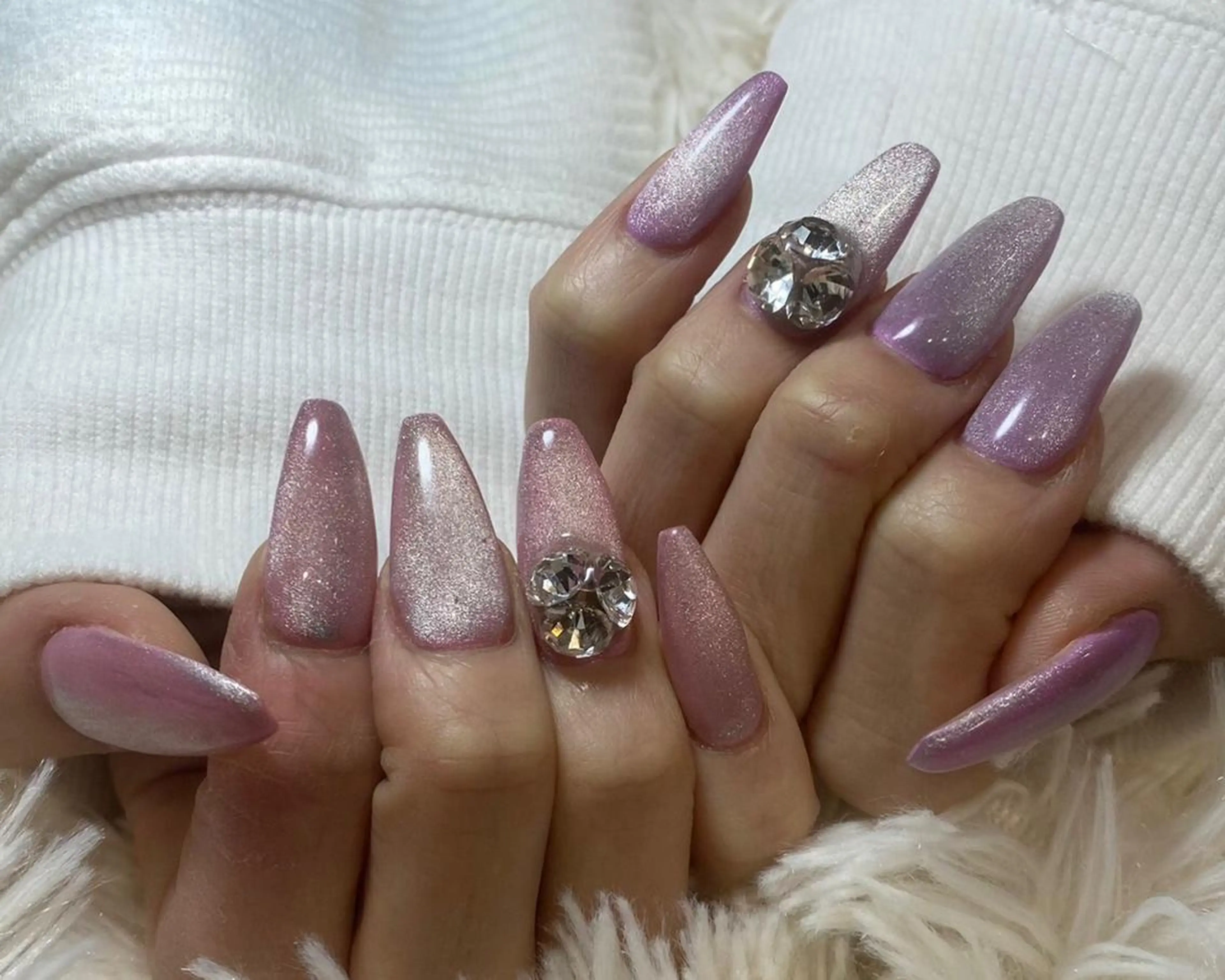 〖オフあり〗マグネットネイル ¥5500💎フィルイン💐の写真