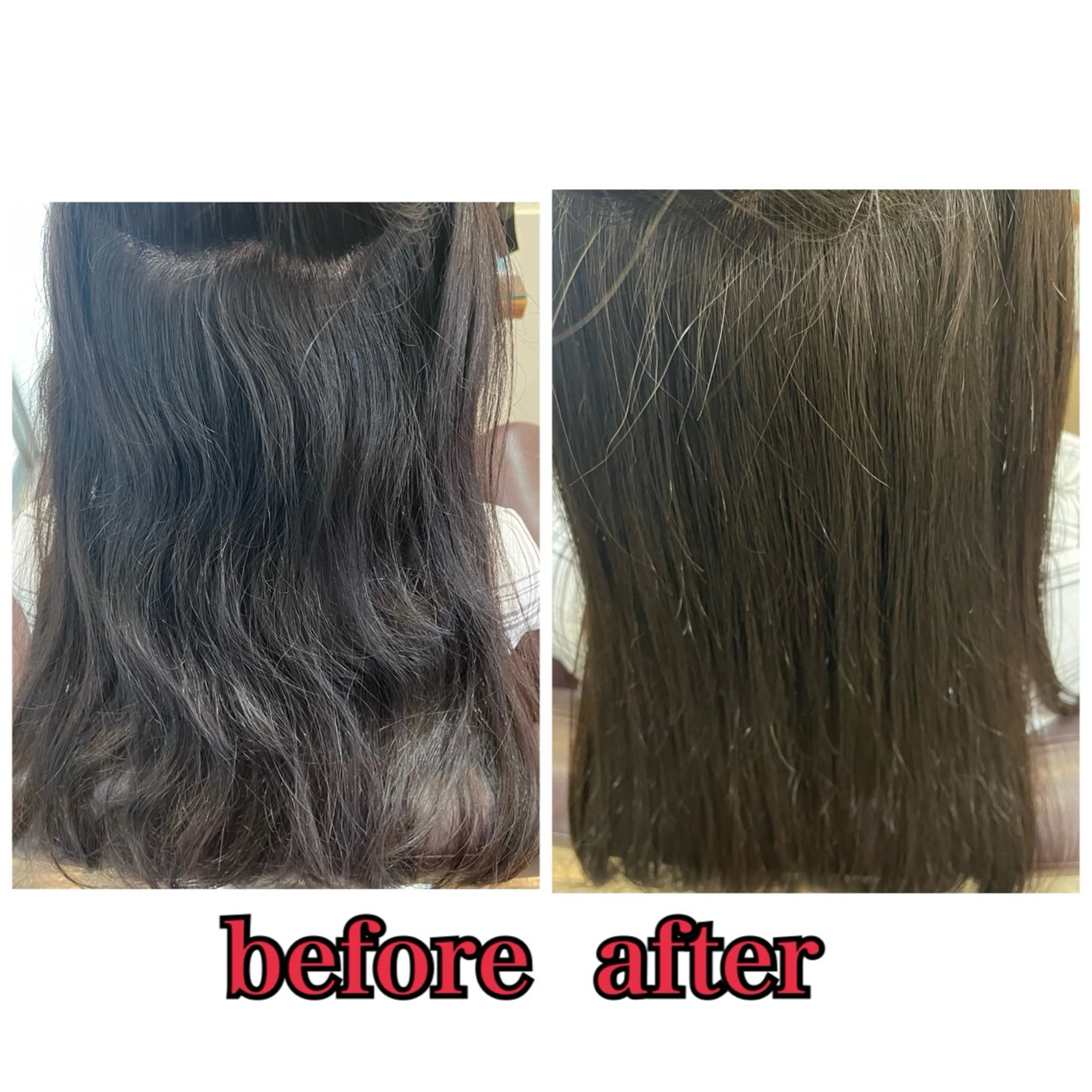 ロング 平 真亜里のヘアスタイル