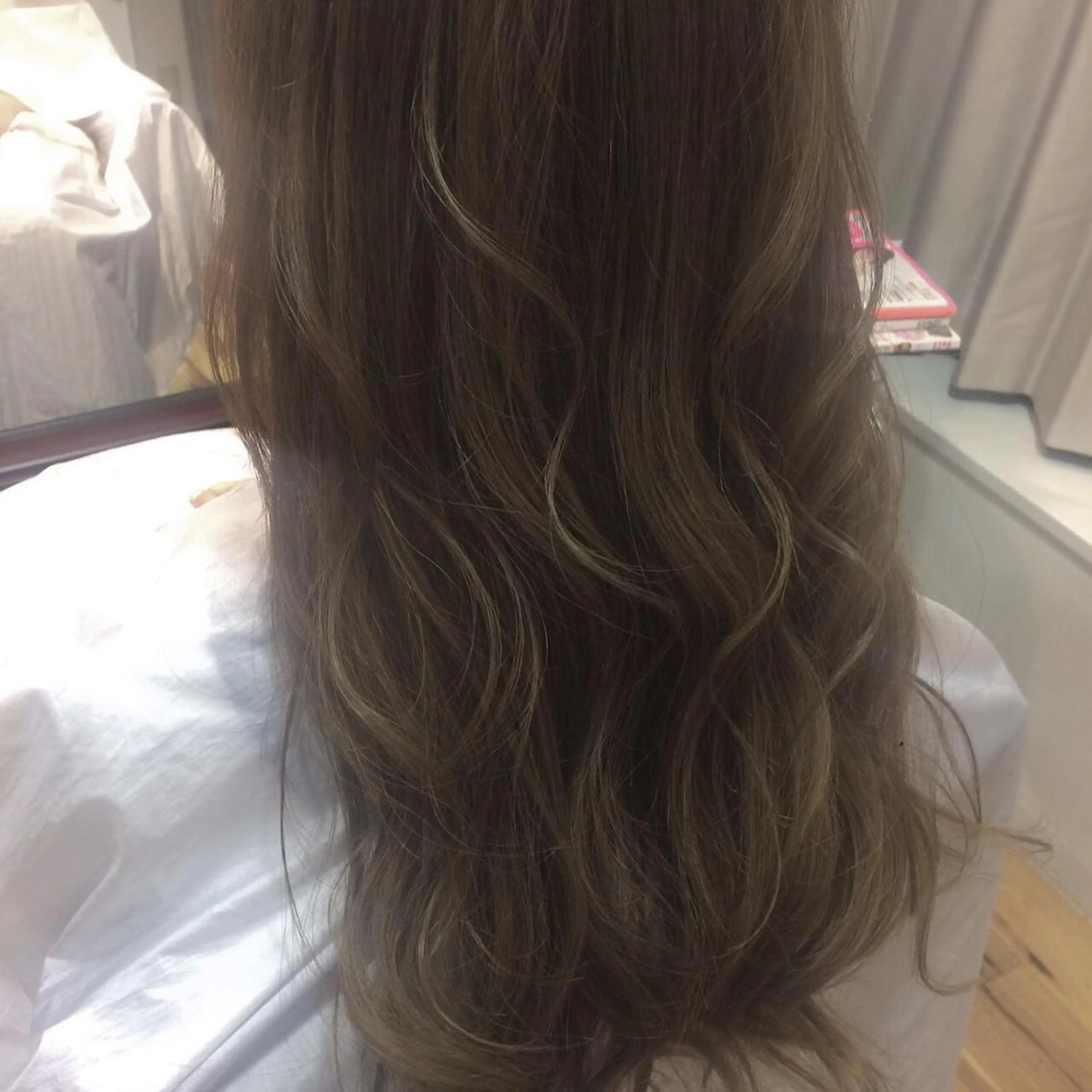 ロング カラー ヘアアレンジ MIZUHO / ダブルカラー髪質改善のヘアスタイル