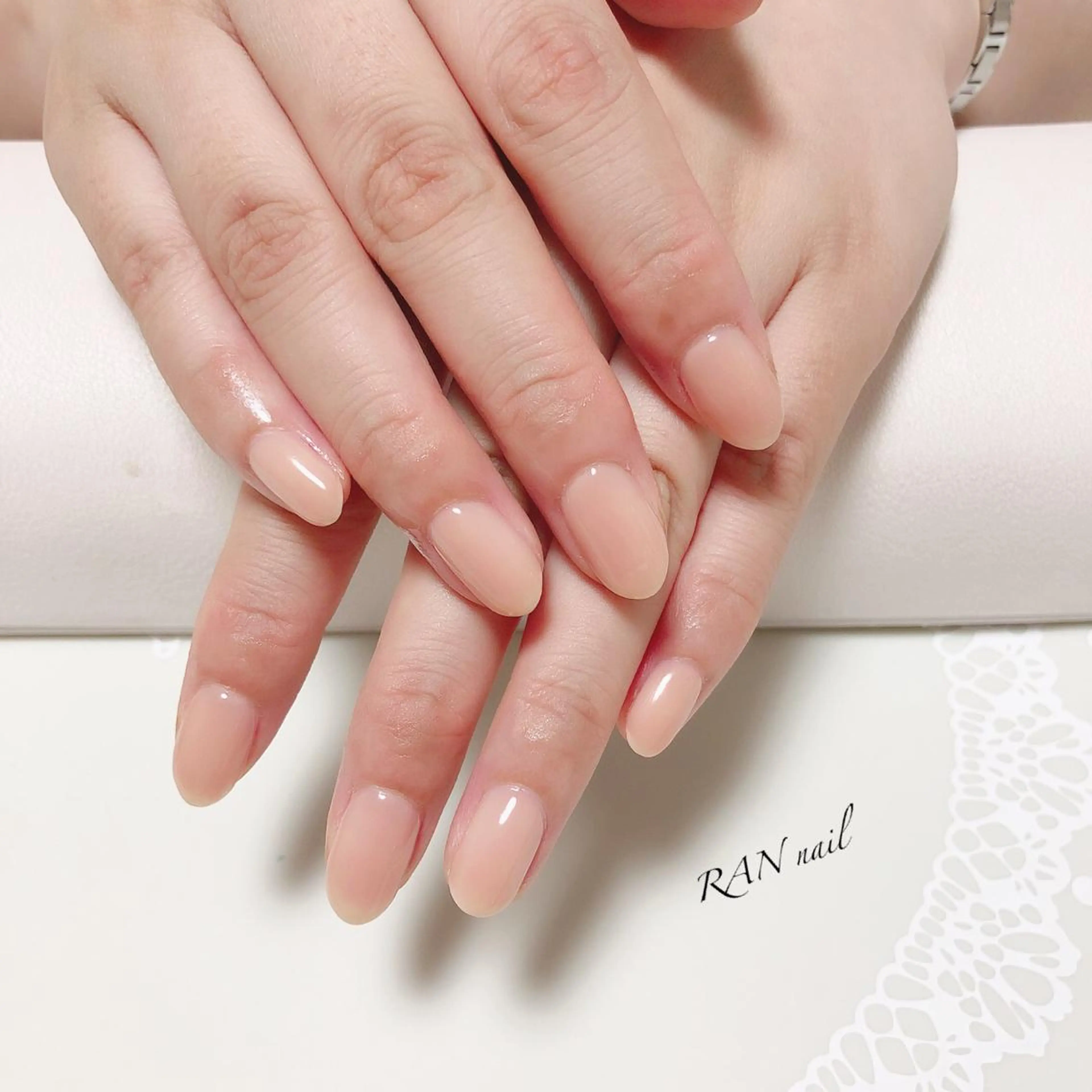 ネイル ワンカラーネイル ハンドネイル フットネイル RAN nail 〜ランネイル〜所属・RAN nailのネイルデザイン