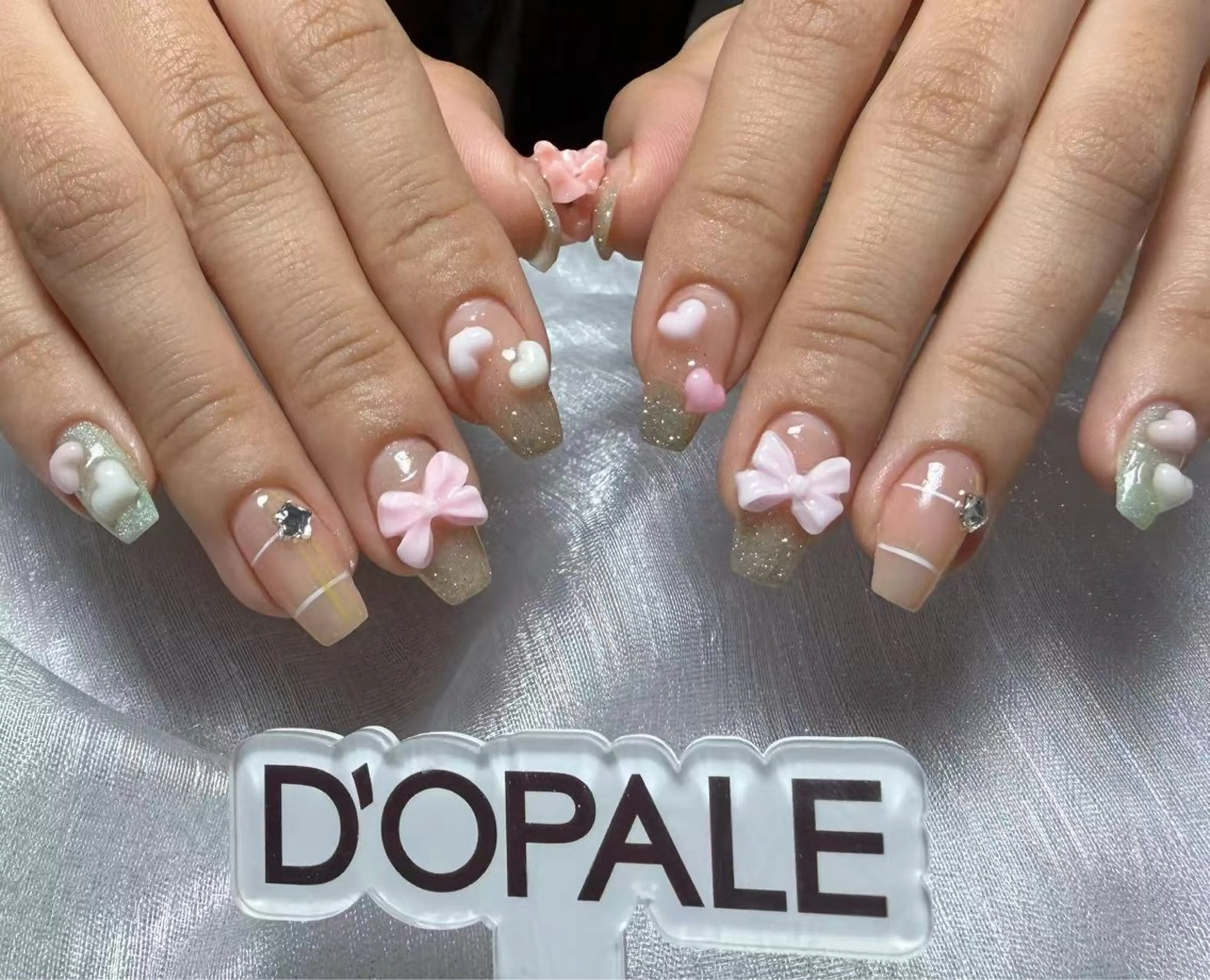 ネイル ハンドネイル D‘OPALEサロン所属・トパサロン 上野kkのネイルデザイン