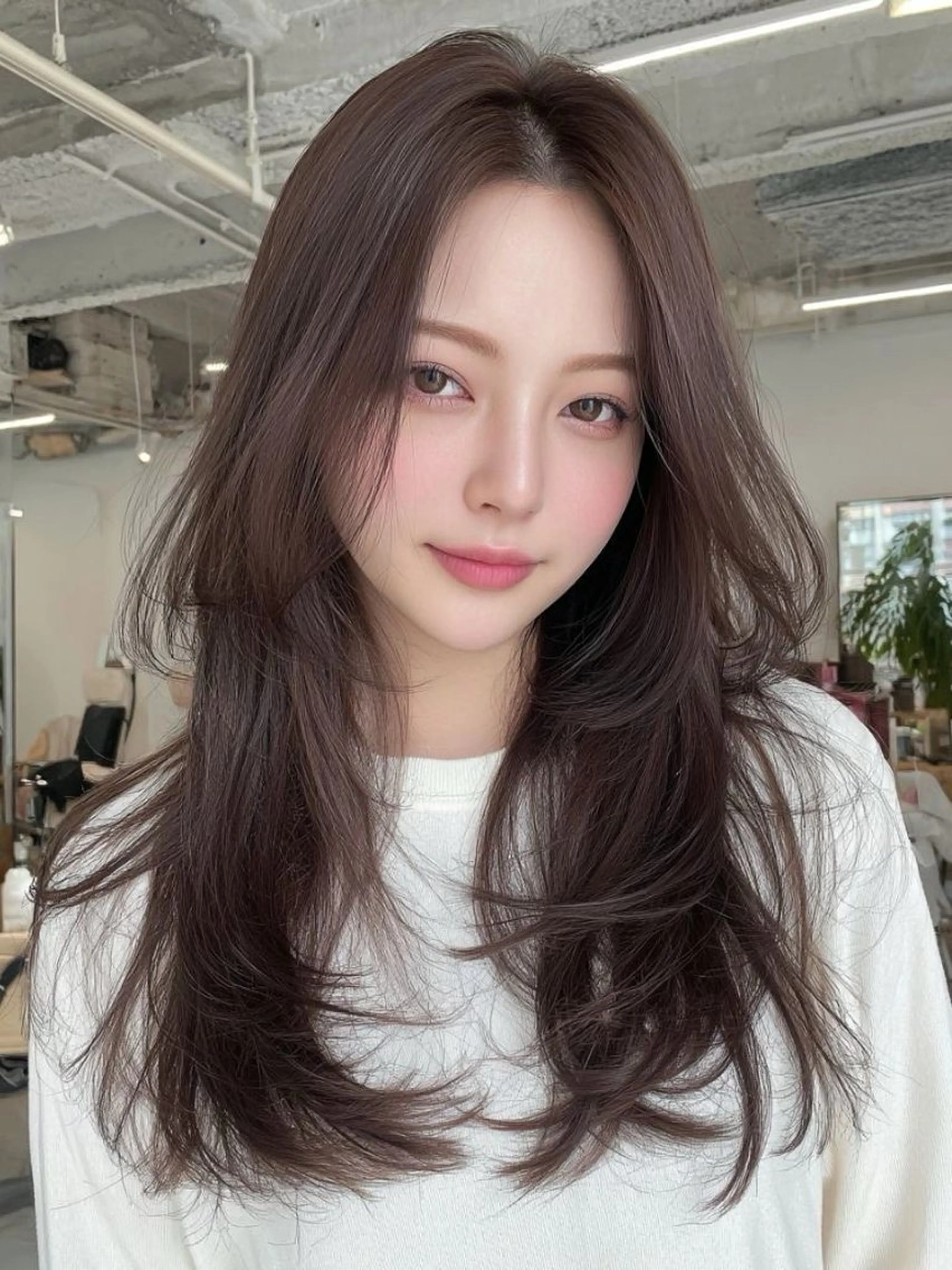 ロング カラー カット ヘアカラー トリートメント 🌛ダブルカラー 🌜SAYAKAのヘアスタイル