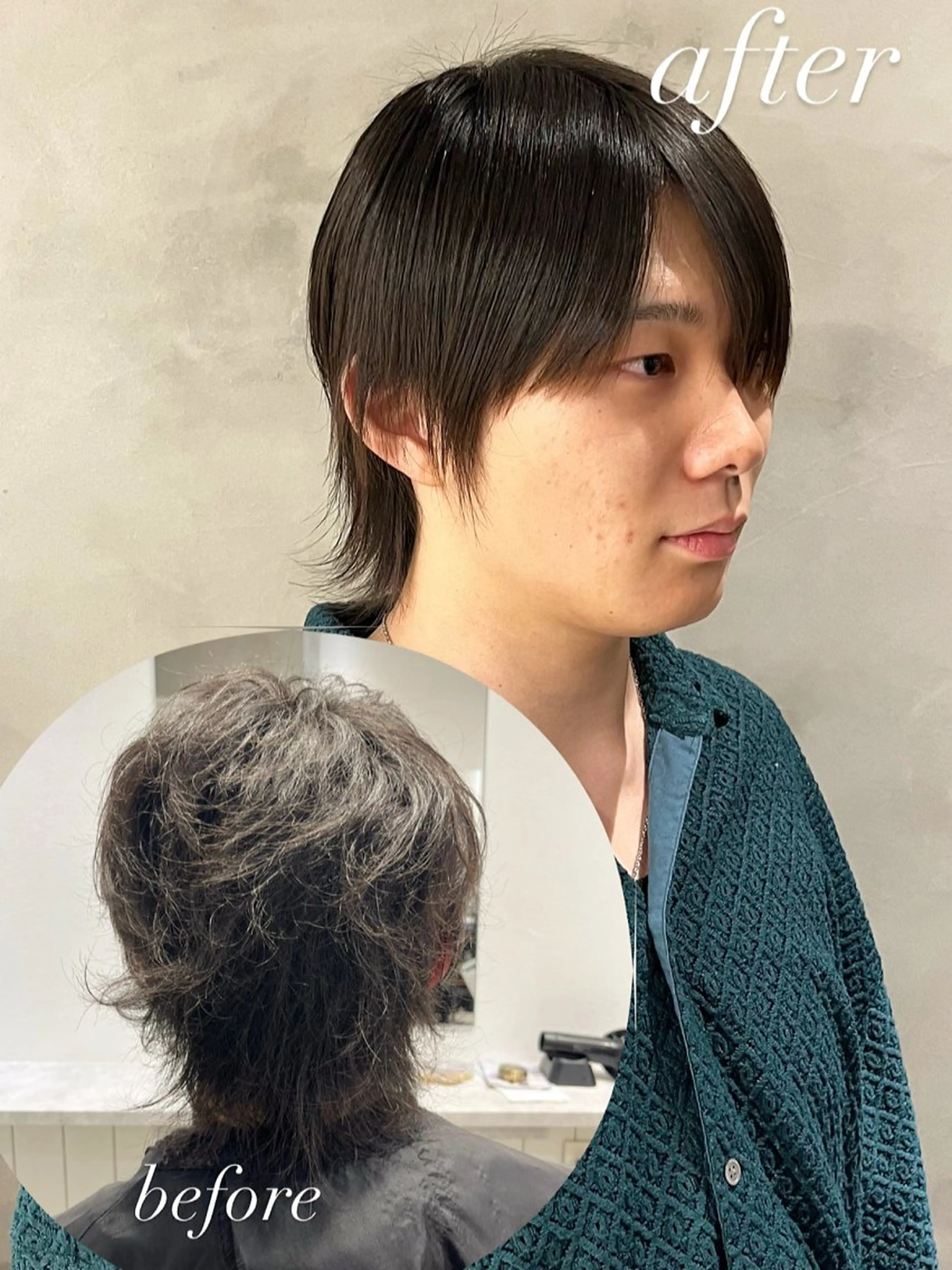 ショート メンズ ✨縮毛矯正お任せ 下さい✨鈴木風汰のヘアスタイル