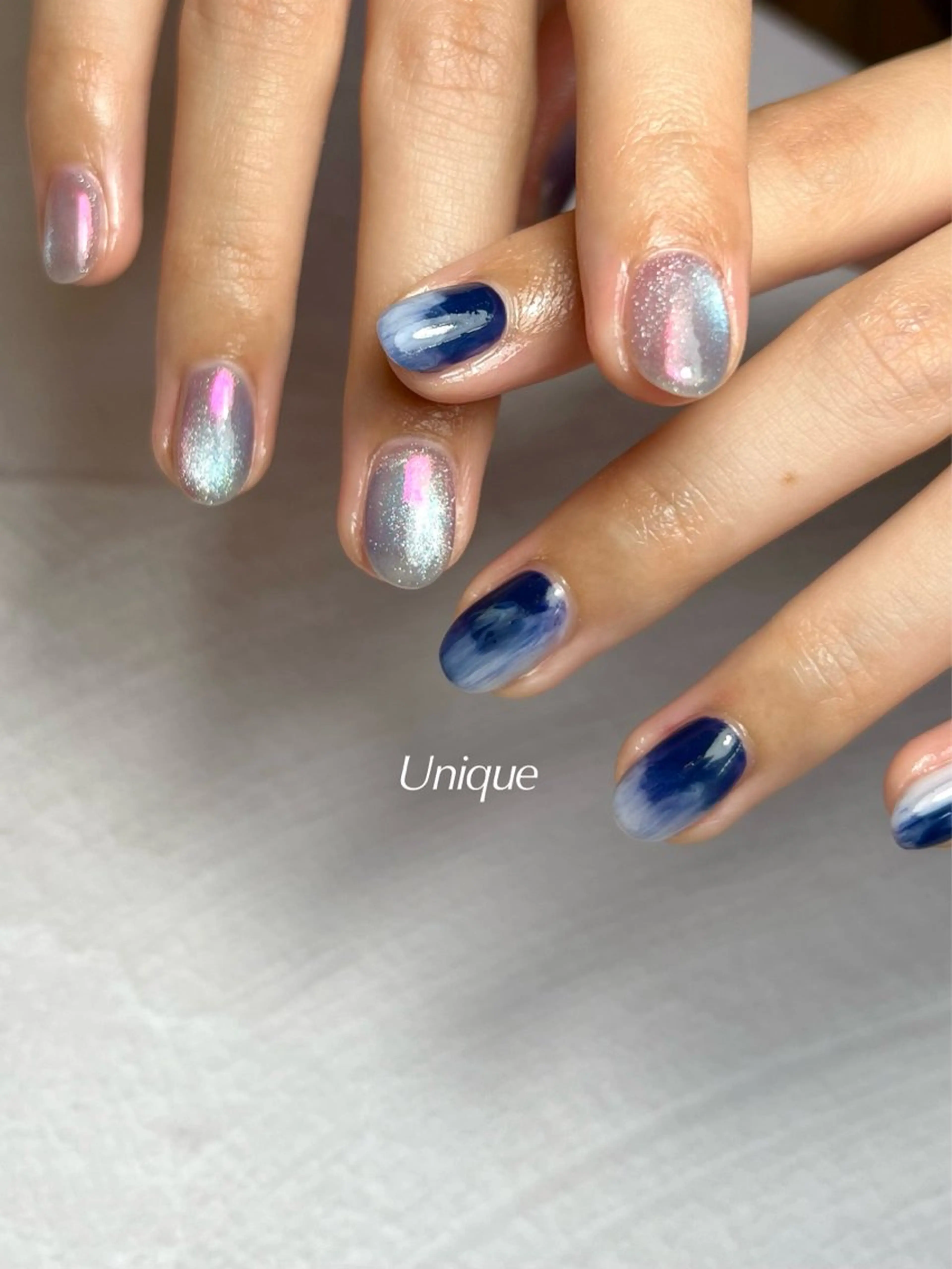 ネイル ハンドネイル Unique 【ユニーク】のネイルデザイン