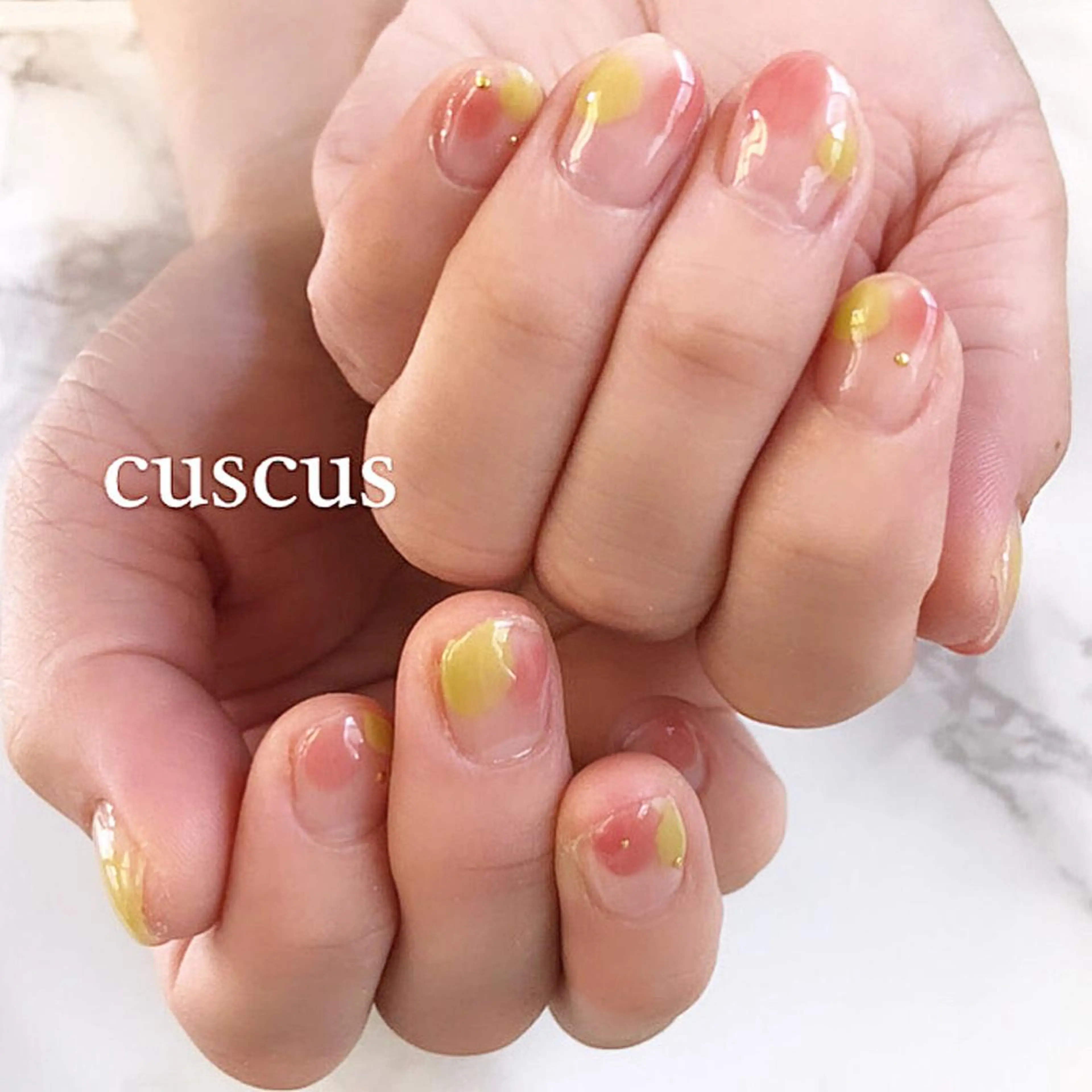 ネイル ハンドネイル ＣＵＳＣＵＳ …ｔ.akiのネイルデザイン