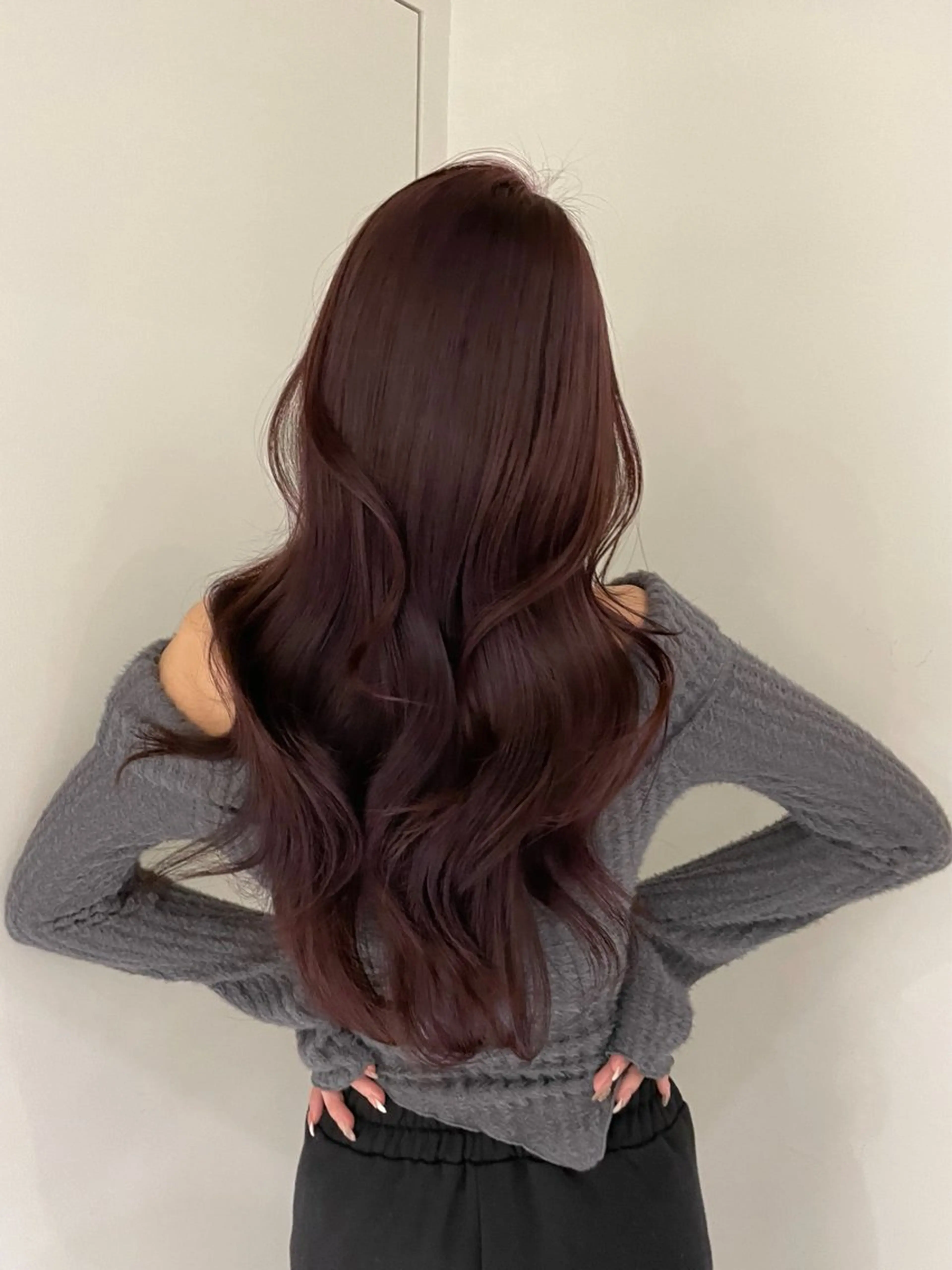 ロング カラー 韓国レイヤー💋/ ワンホン/NANAのヘアスタイル