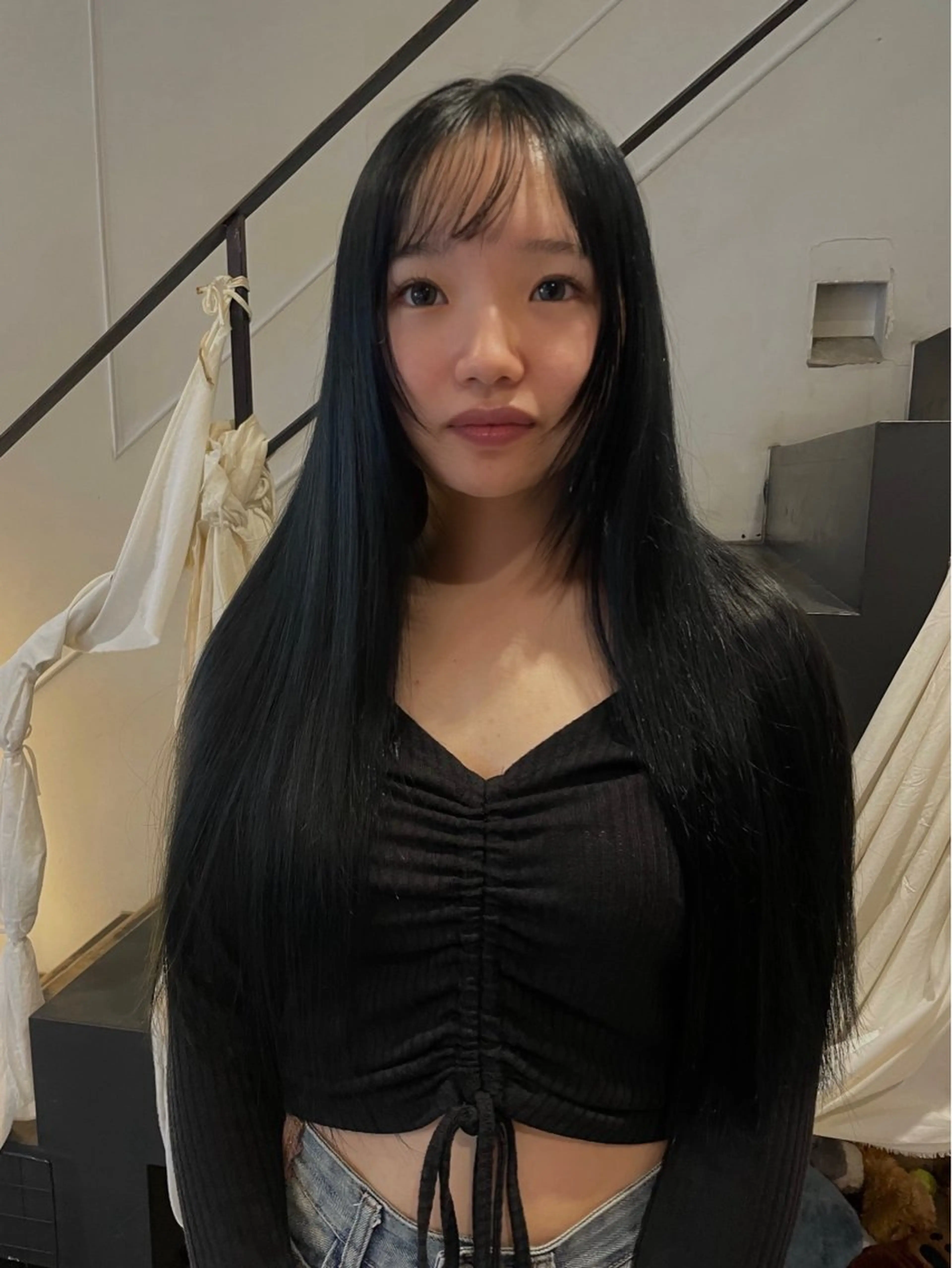 ロング カラー 太田 妃香/岡崎美容室のヘアスタイル