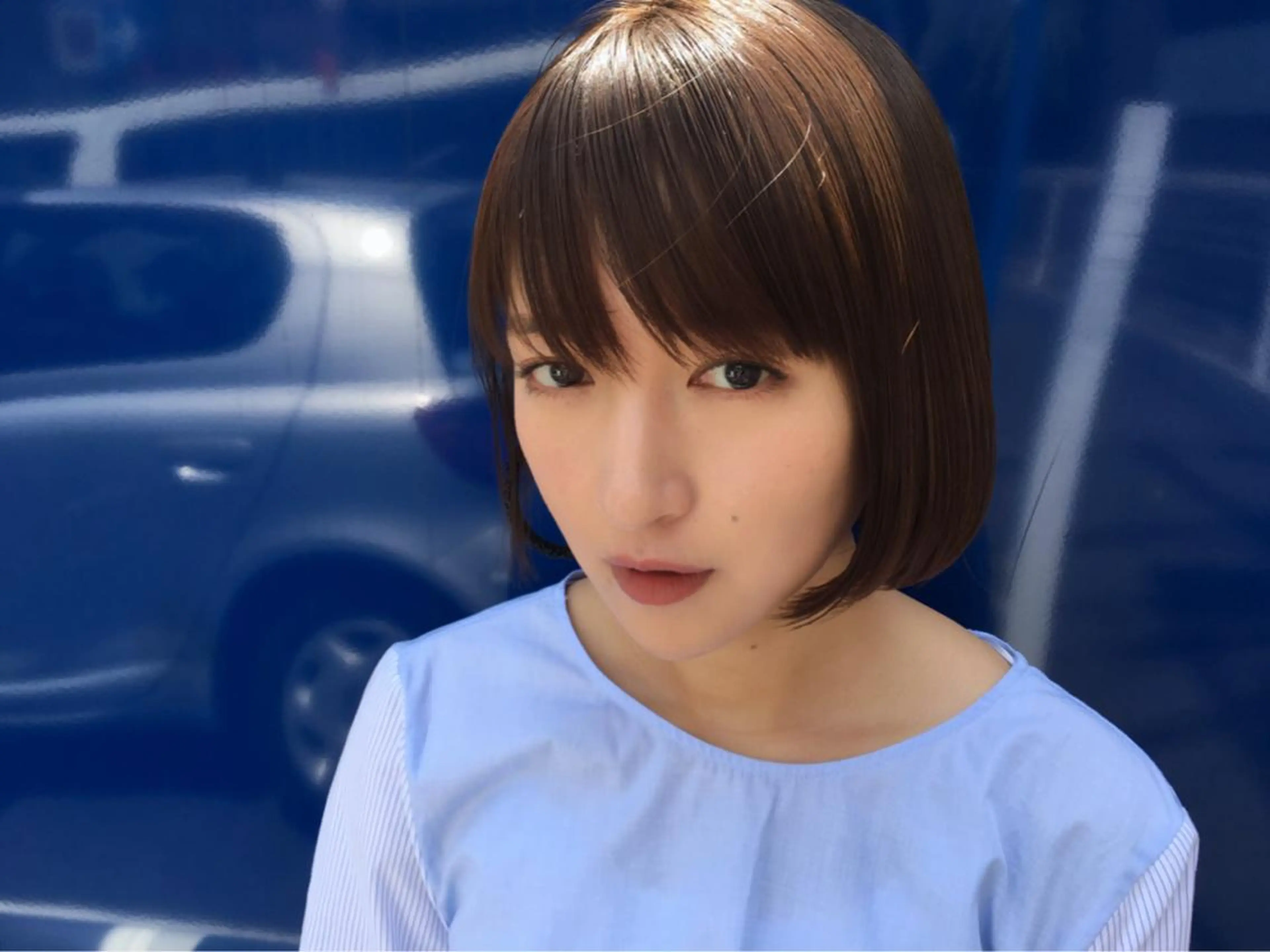 ミディアム カラー パーマ アディクシーカラー グラデーションカラー トリートメント Ｑue所属・stylist takahashiのヘアスタイル