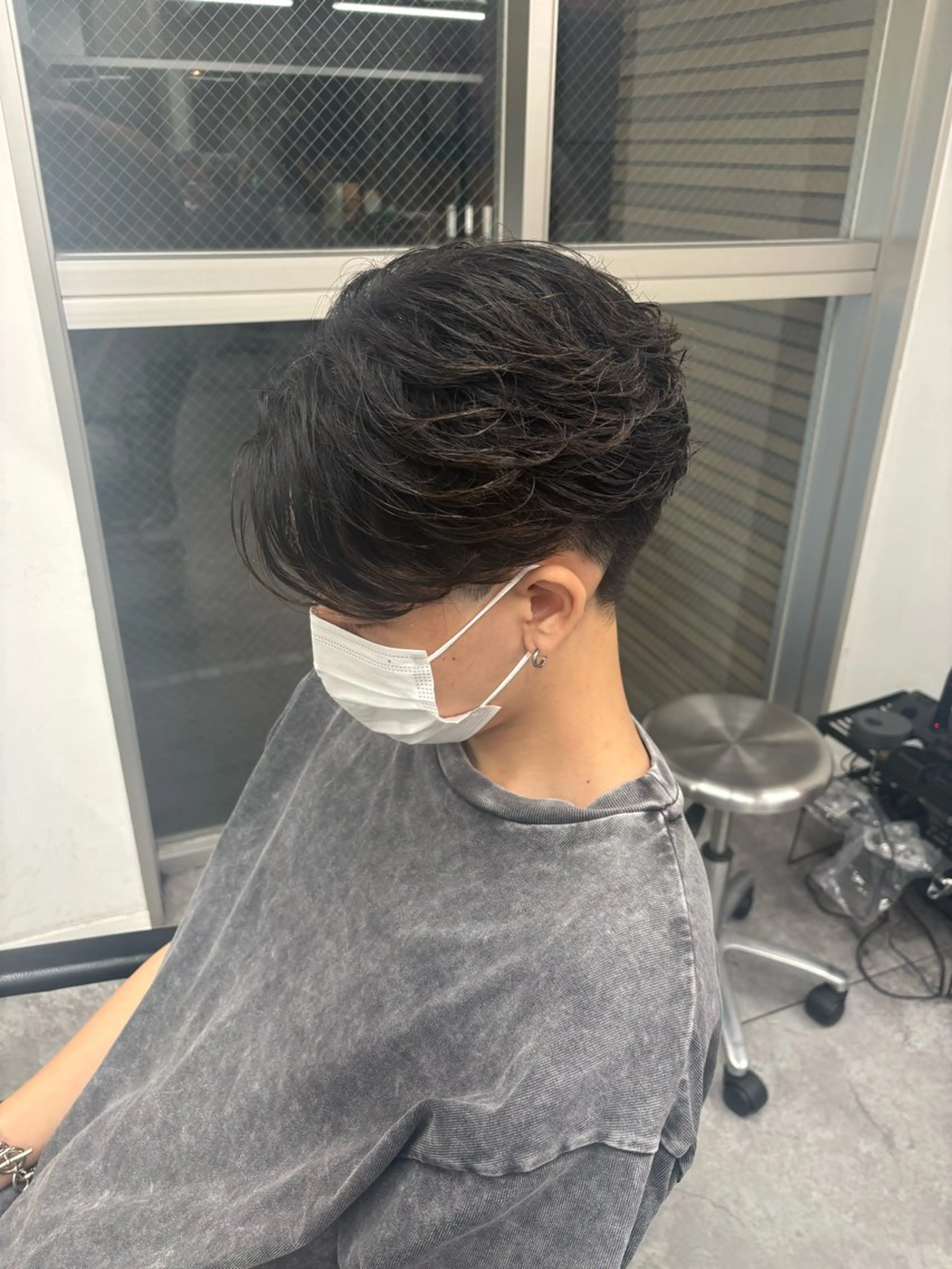 パーマ メンズ メンズ特化✨️ 韓国風パーマ🔥一八のヘアスタイル