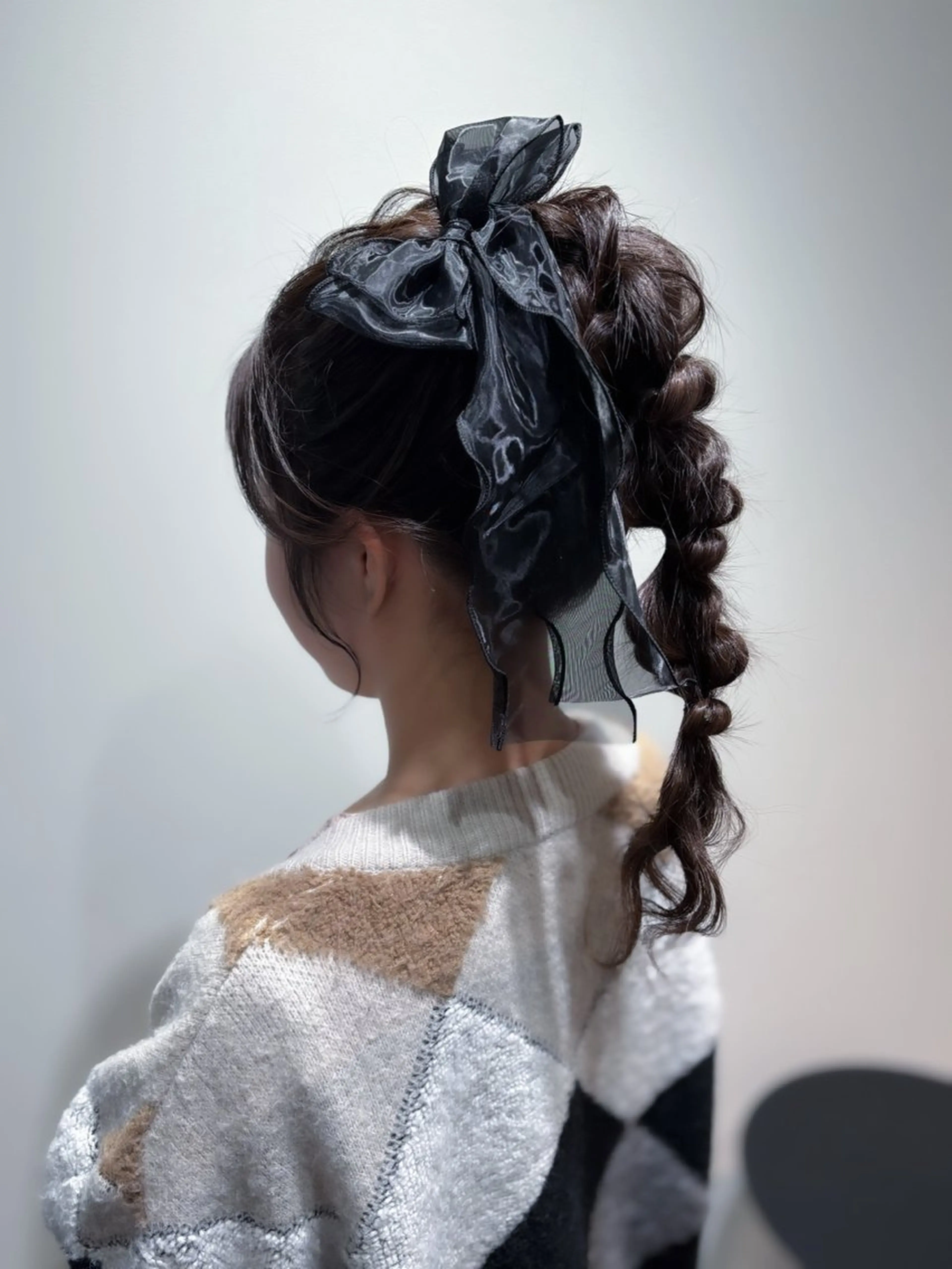 セミロング ヘアアレンジ ヘアセット ducha所属・DUCHA Tomida naoのヘアスタイル