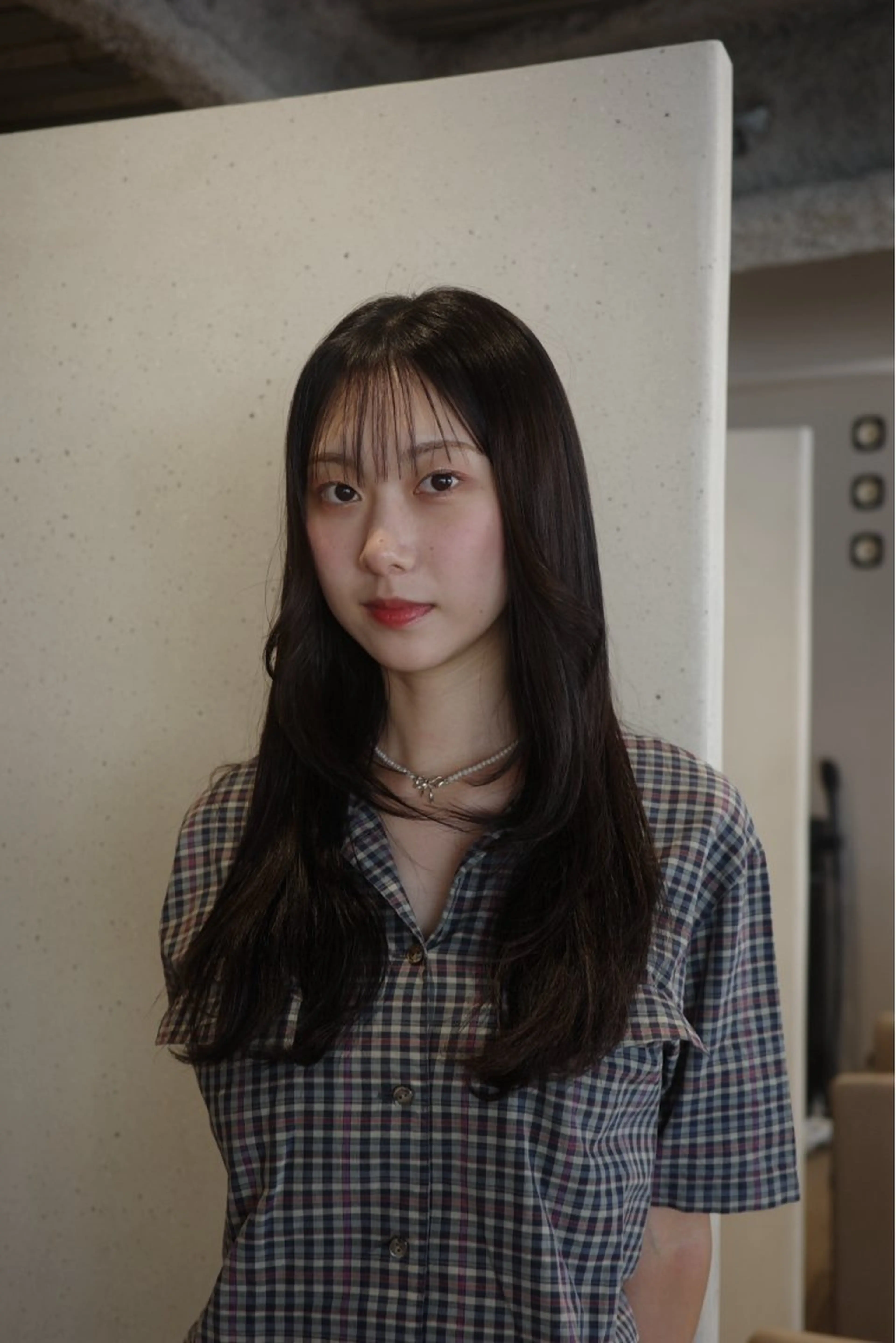 ロング カラー ブラウンカラー チョコレートブラウン トリートメント 西村 絵美里のヘアスタイル