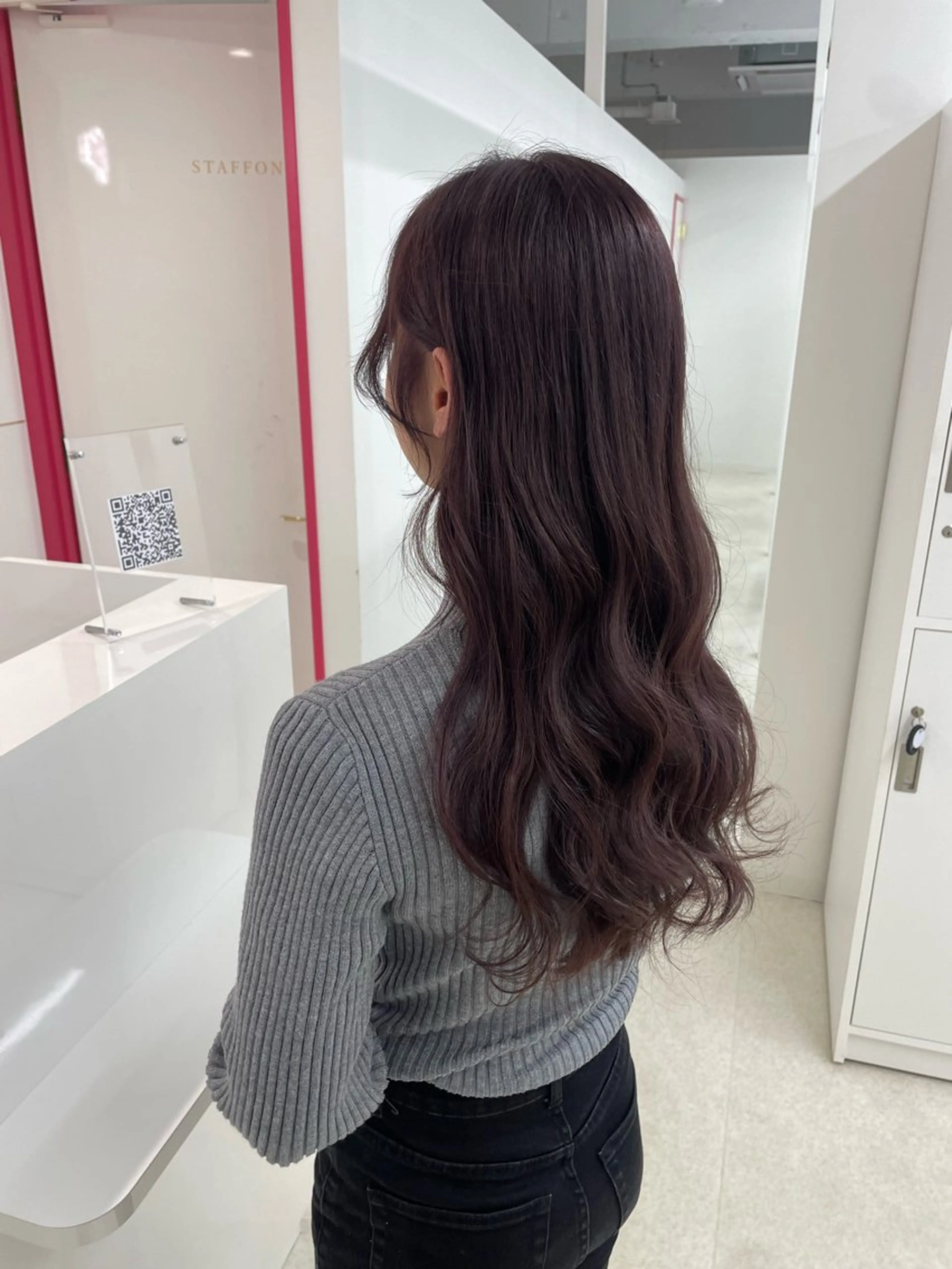 ロング カラー カット ヘアカラー 冨木 雄斗のヘアスタイル