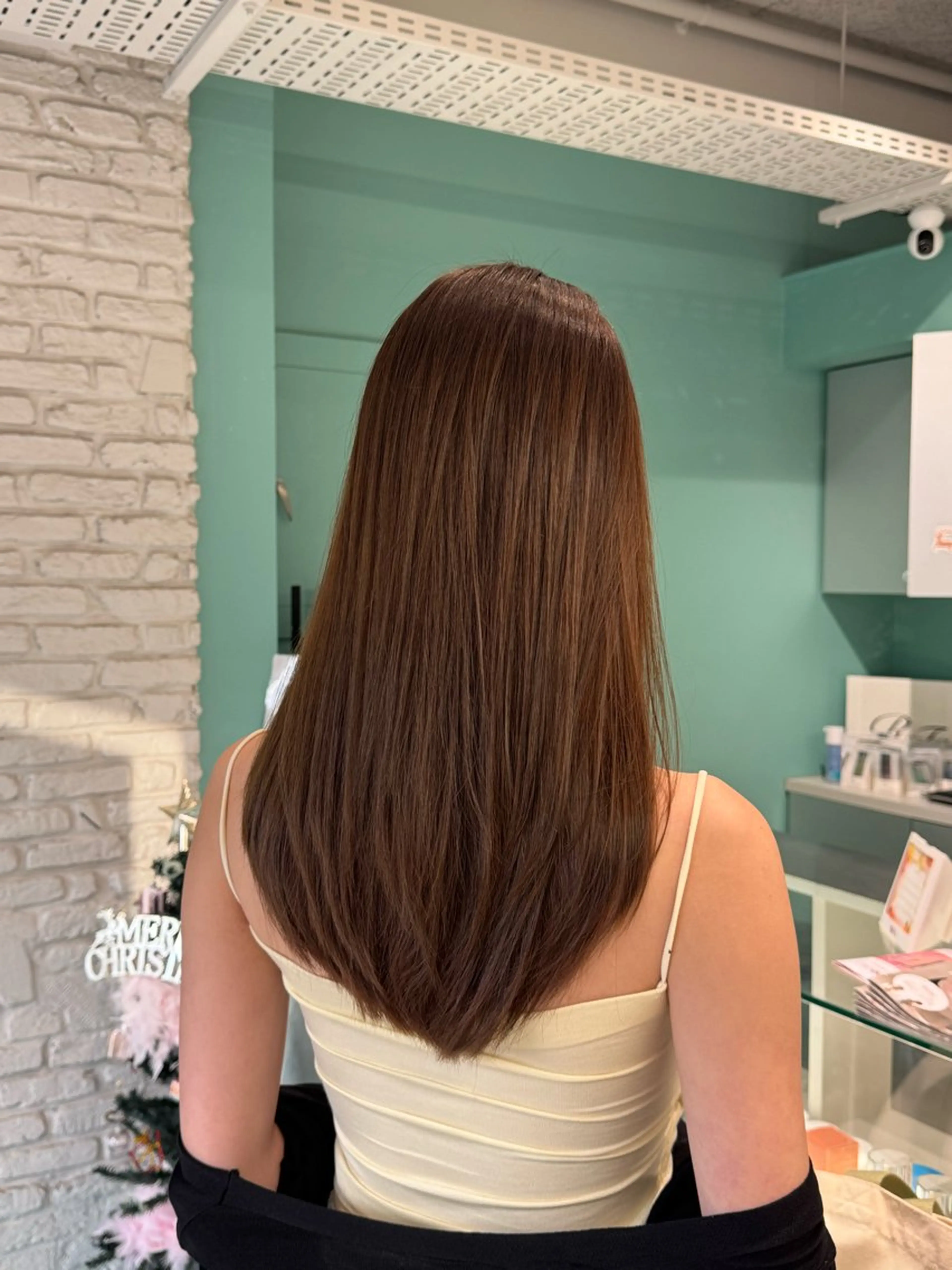 ロング 髪質改善 トリートメント カット ヘアカラー トリートメント 髪質改善&縮毛矯正 池本　有宏のヘアスタイル