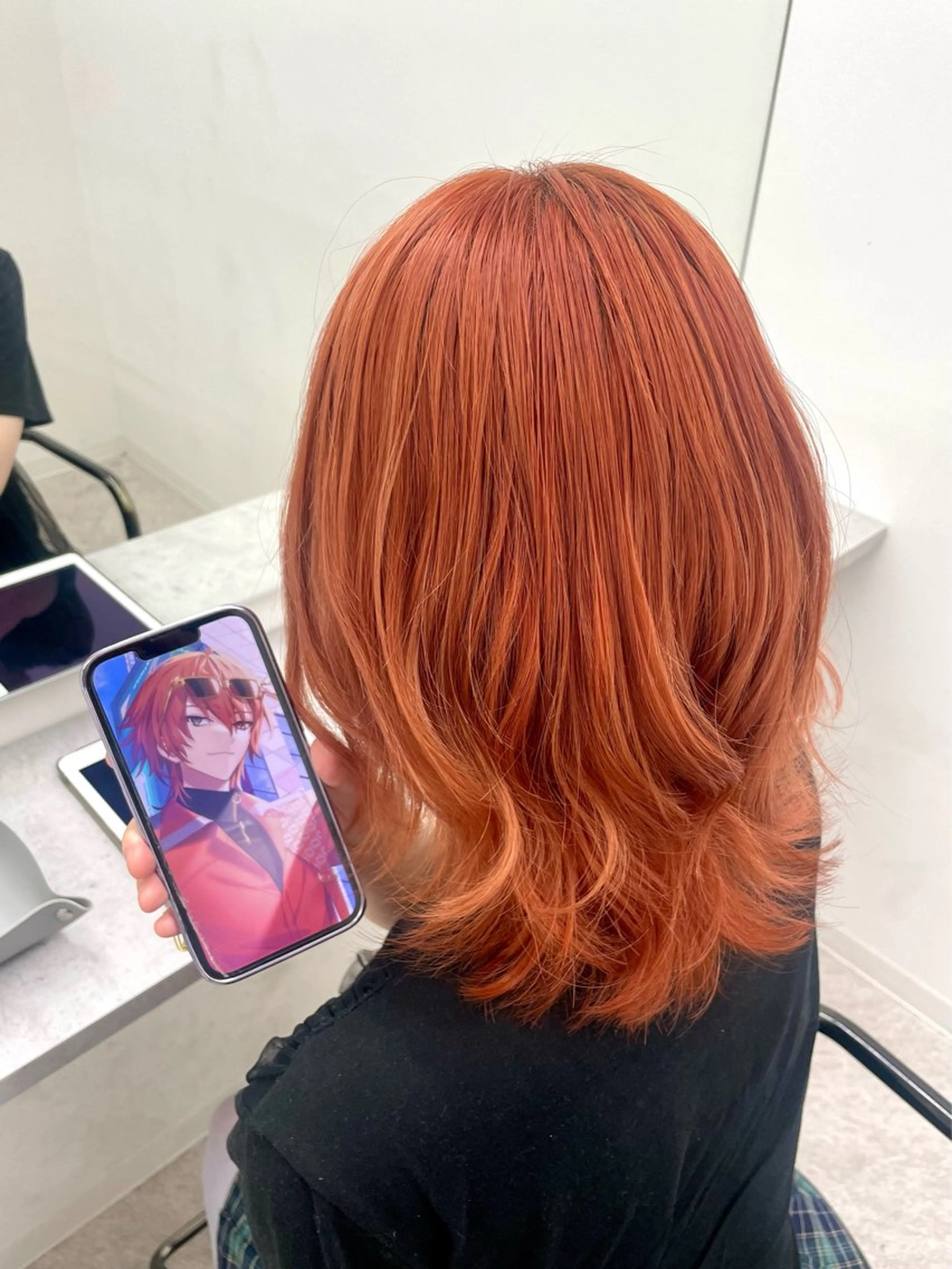 ミディアム カラー カット ヘアカラー 推しカラー美容師 Yukino🌈のヘアスタイル