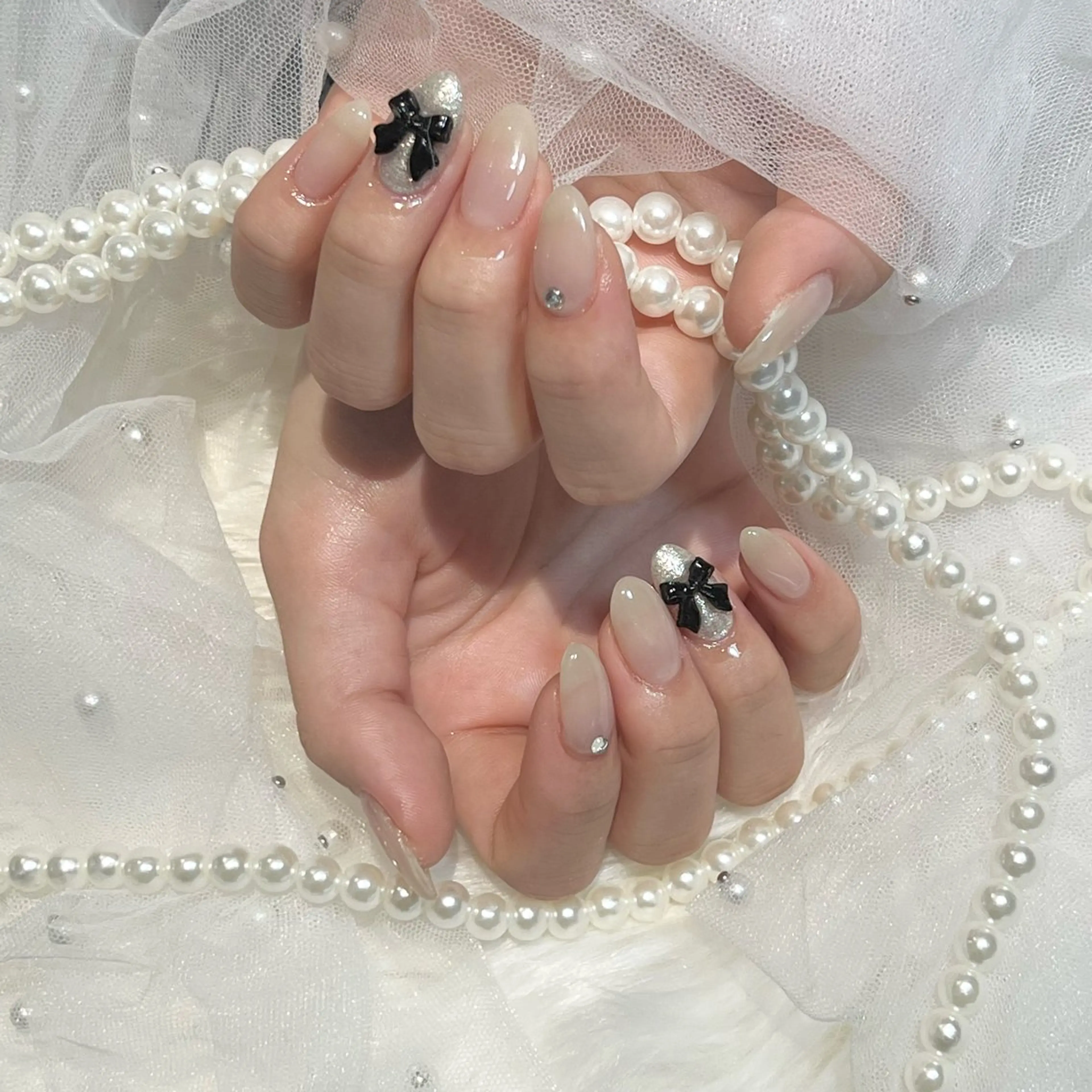 Jr⚠️ご来店までに持ち込み画像送信必須⚠️オフなしチップ長さ出し90分持ち込みデザインの写真