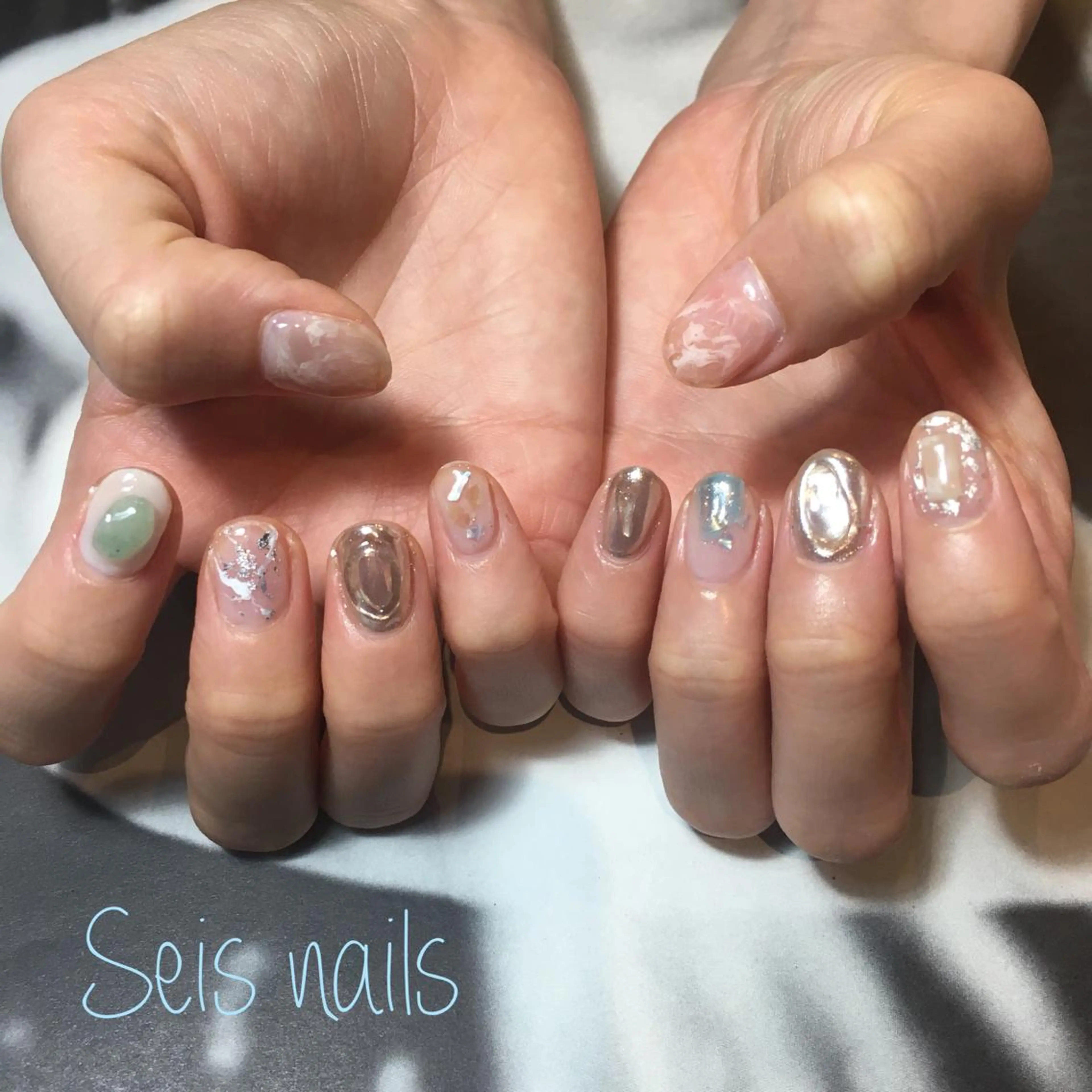 ネイル ハンドネイル Seis Shihoのネイルデザイン