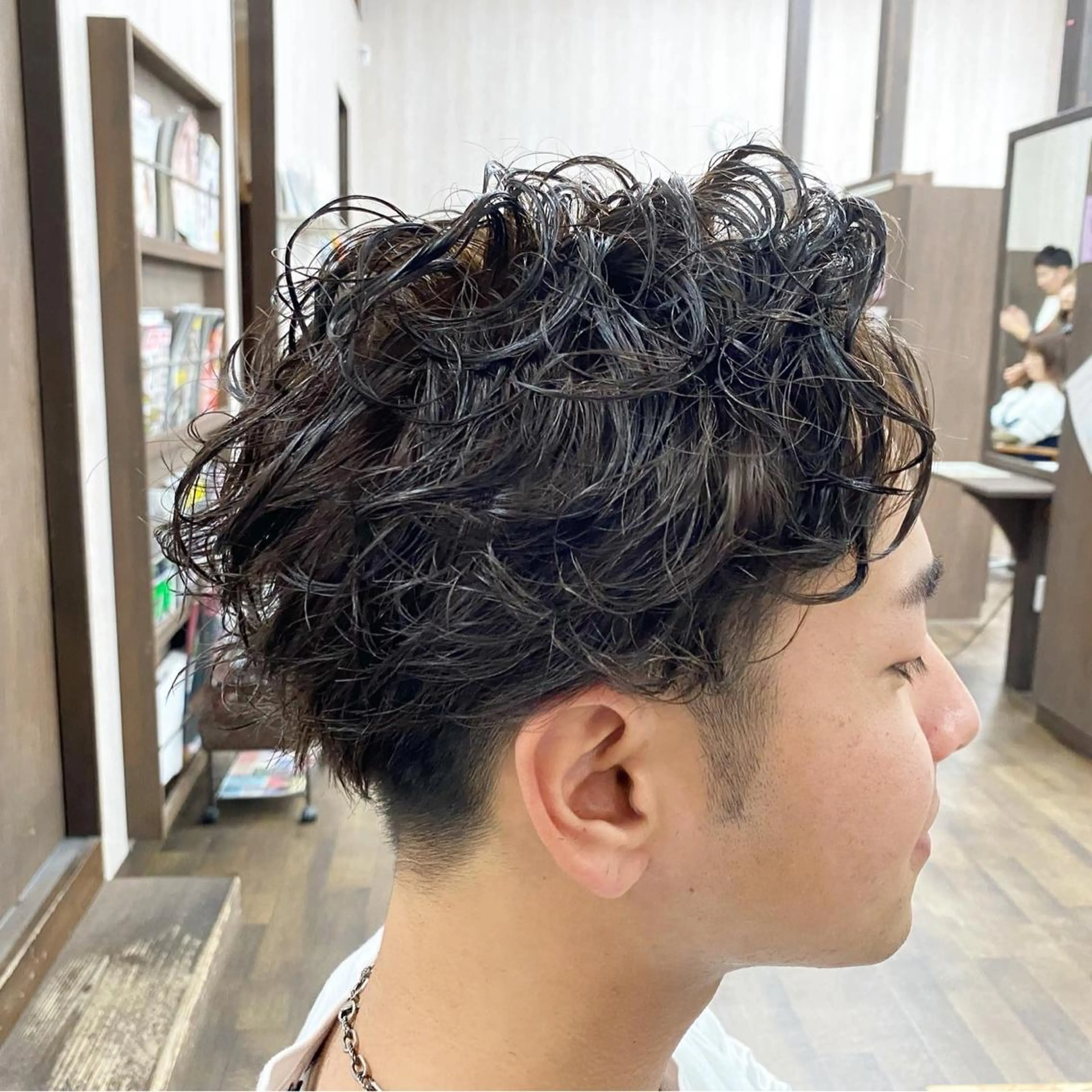 メンズ 木元 瑛✂︎ボブのヘアスタイル