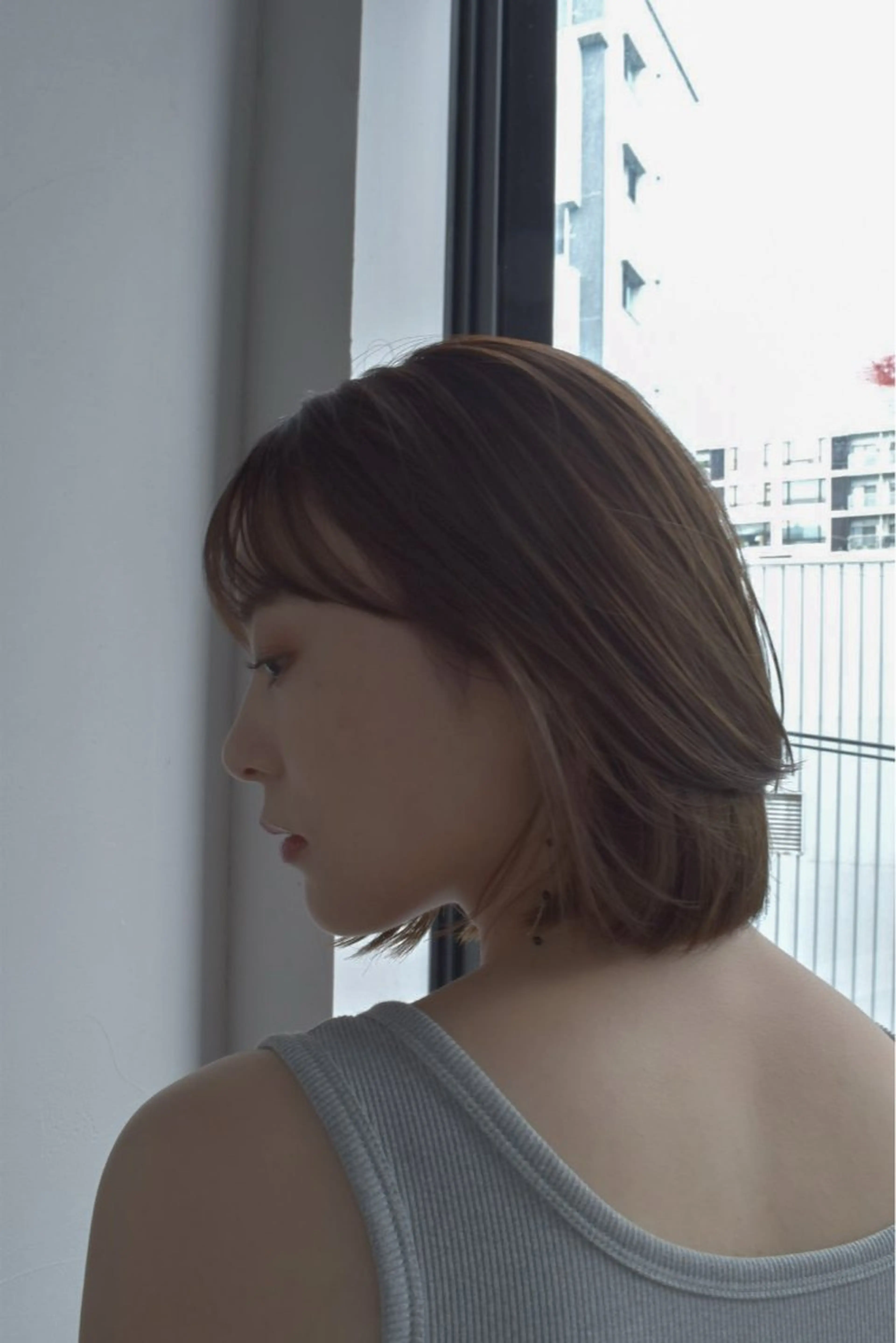 ショート ウシロダ メグミのヘアスタイル