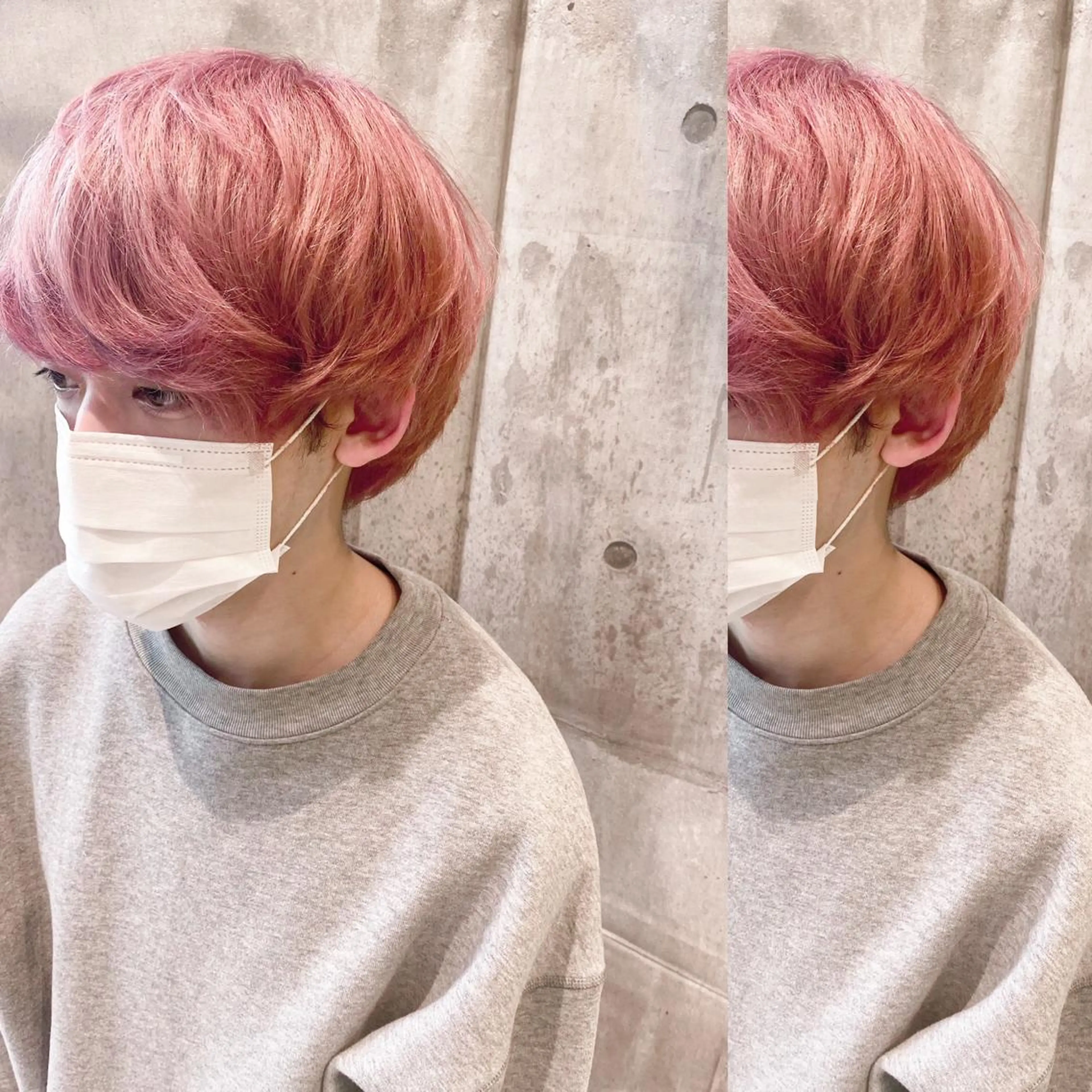 カラー メンズ HOLON池袋所属・ウルフカット ハッシュカット/七海のヘアスタイル