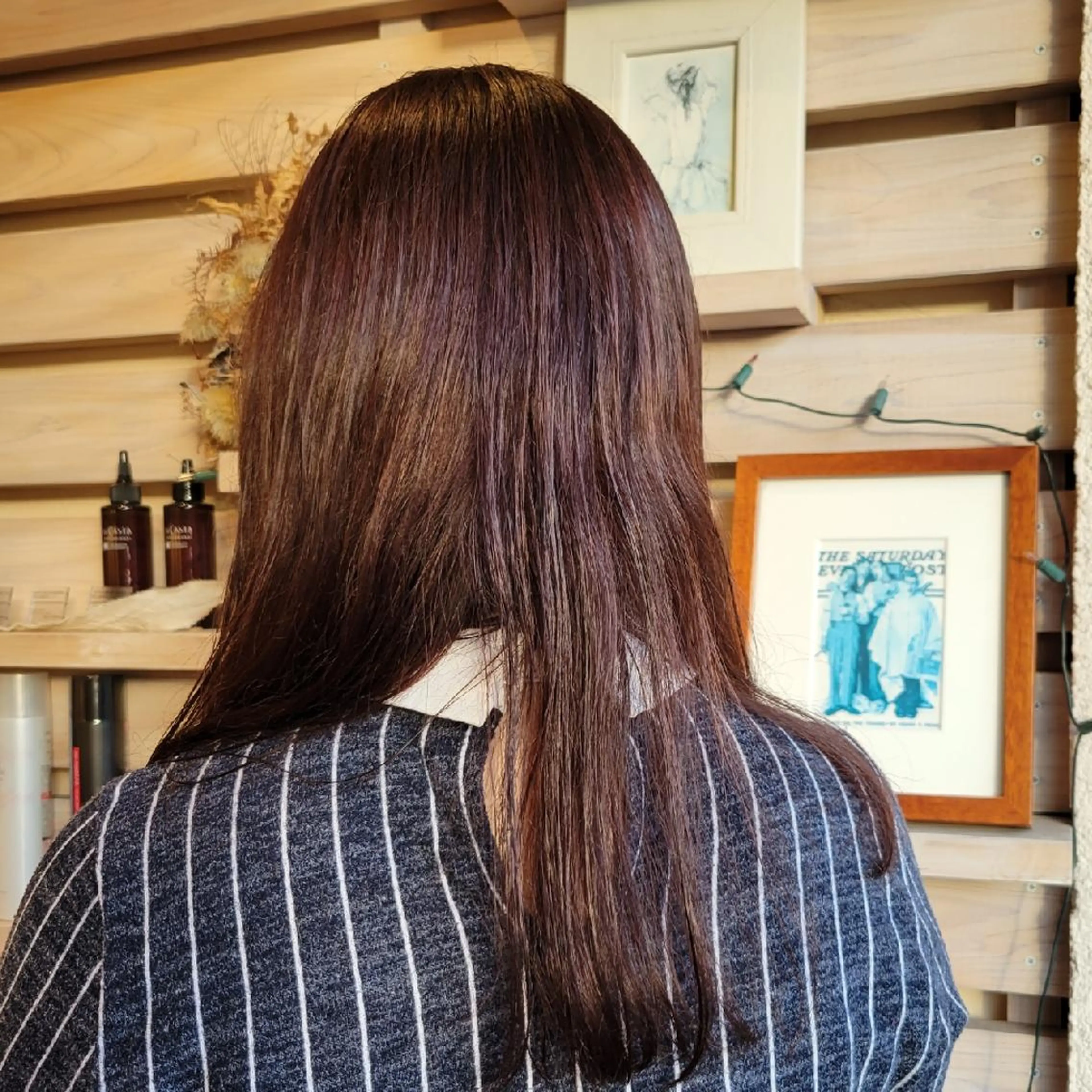 カラー ピンクカラー ピンクパープル ashiato /なほのヘアスタイル