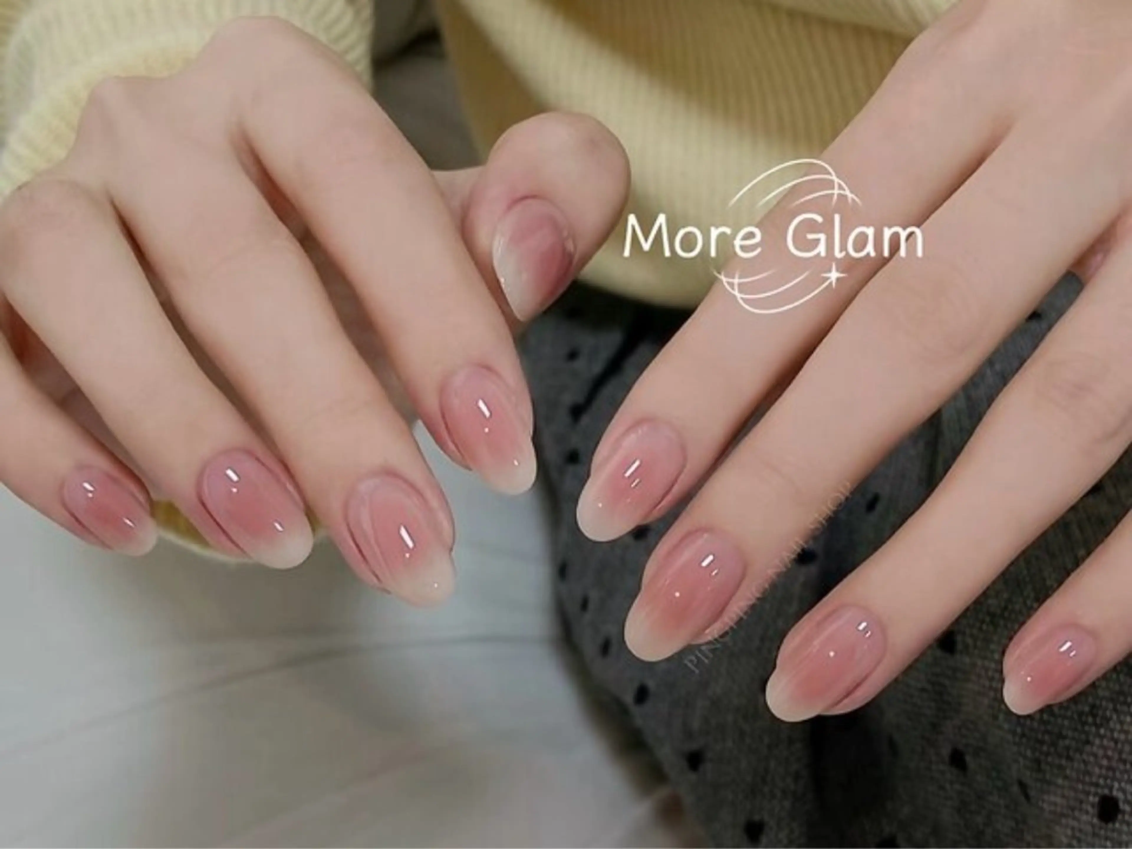 ショート ハンドネイル more glam 原宿店のネイルデザイン