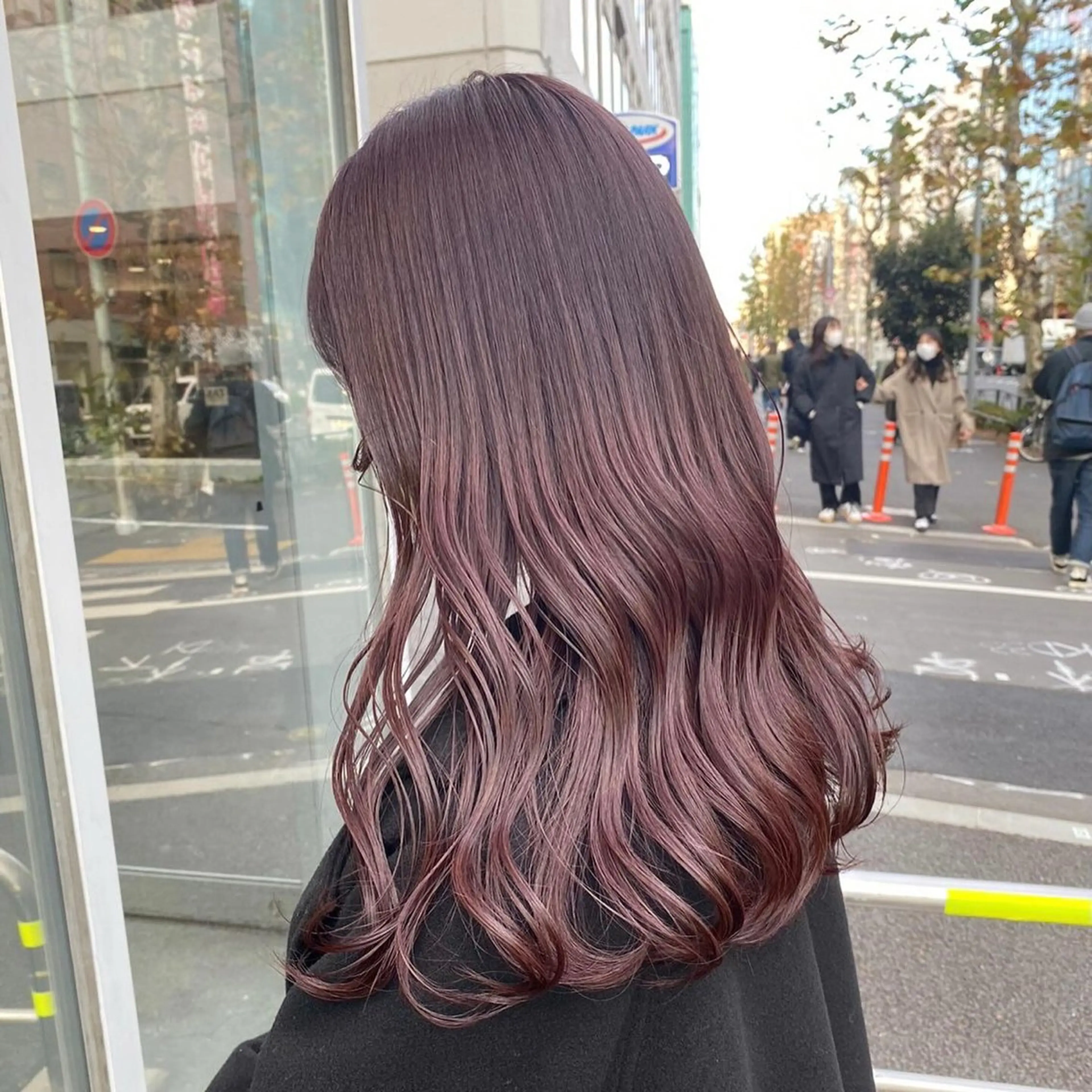 ロング カラー ヘアアレンジ ショート/パーマ🎀 艶カラー🎀こころのヘアスタイル