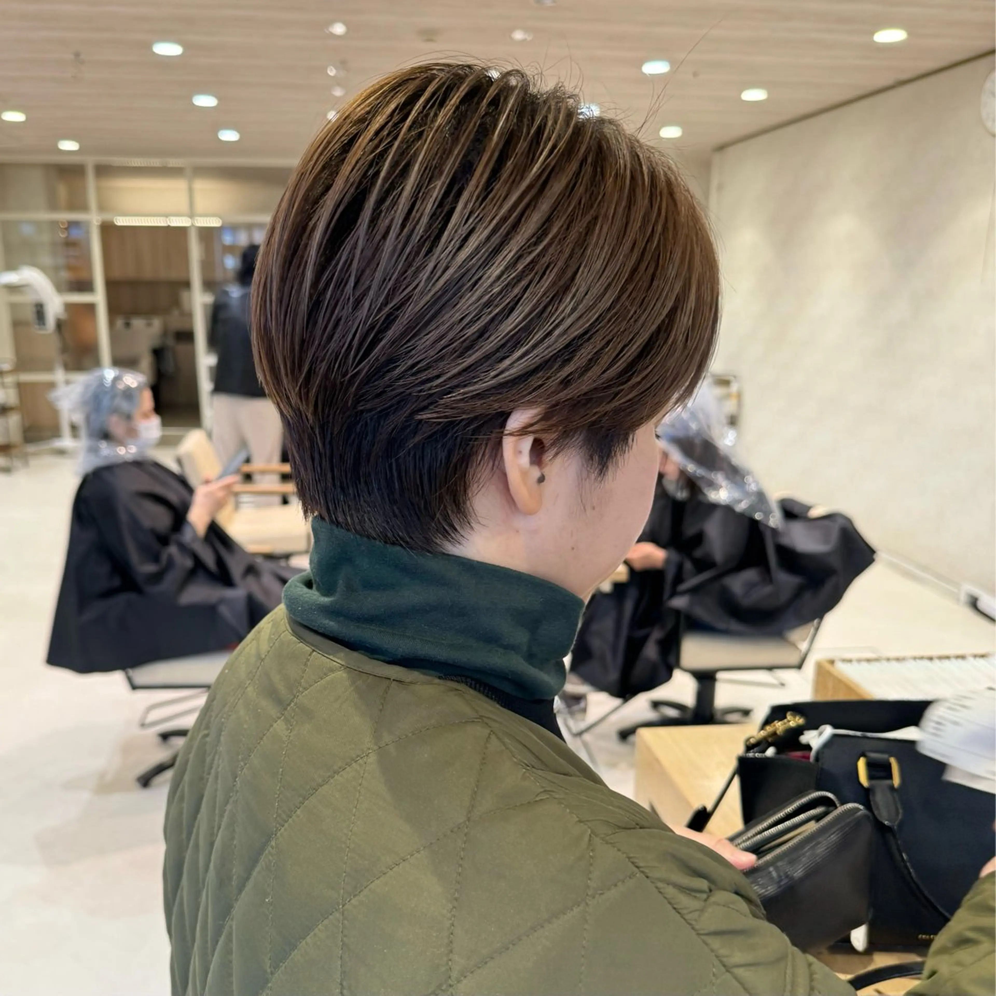 ショート ショートヘア 艶カラー/暖色カラー /透明感/ryutoのヘアスタイル