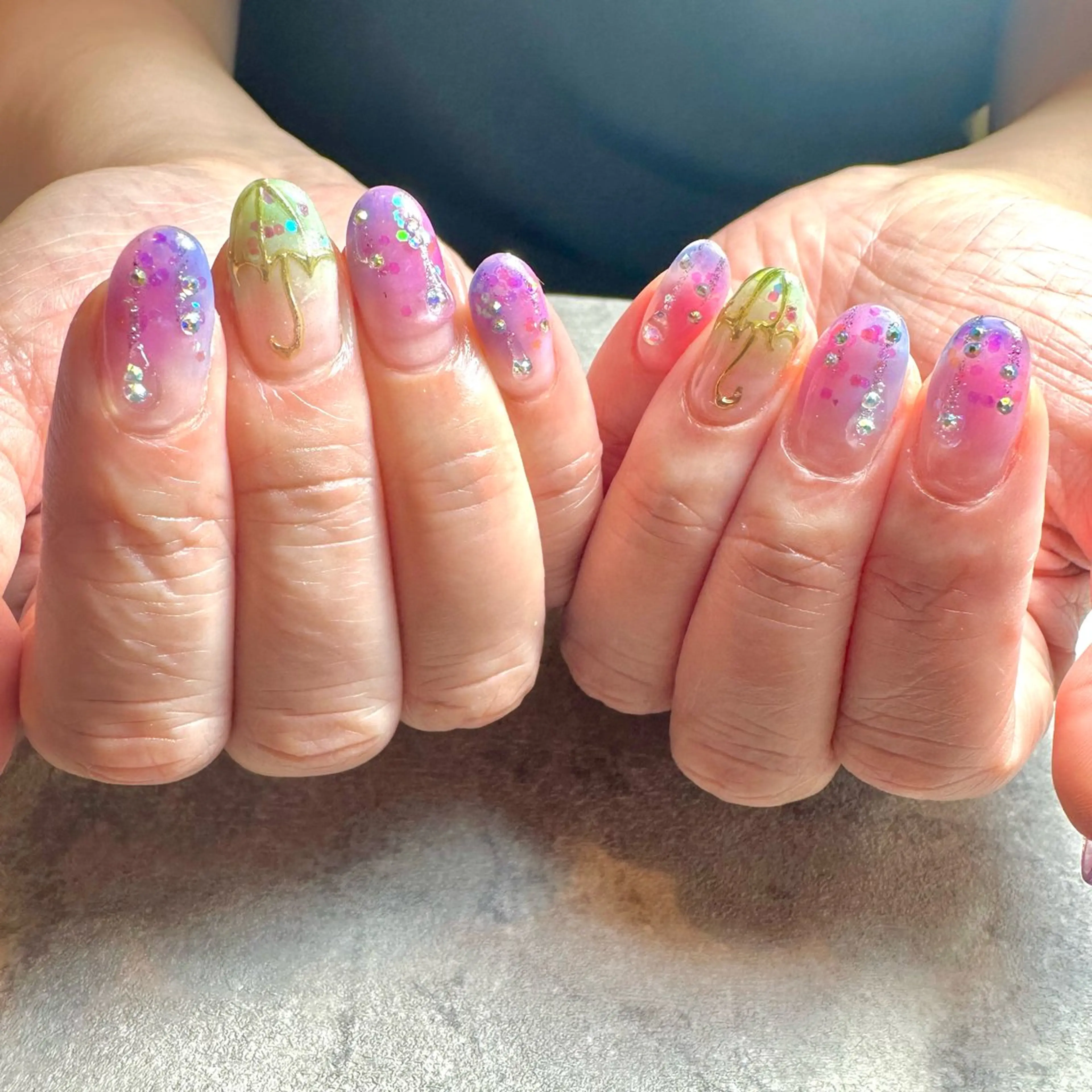 ネイル ハンドネイル フットネイル GéRanium Harukaのネイルデザイン