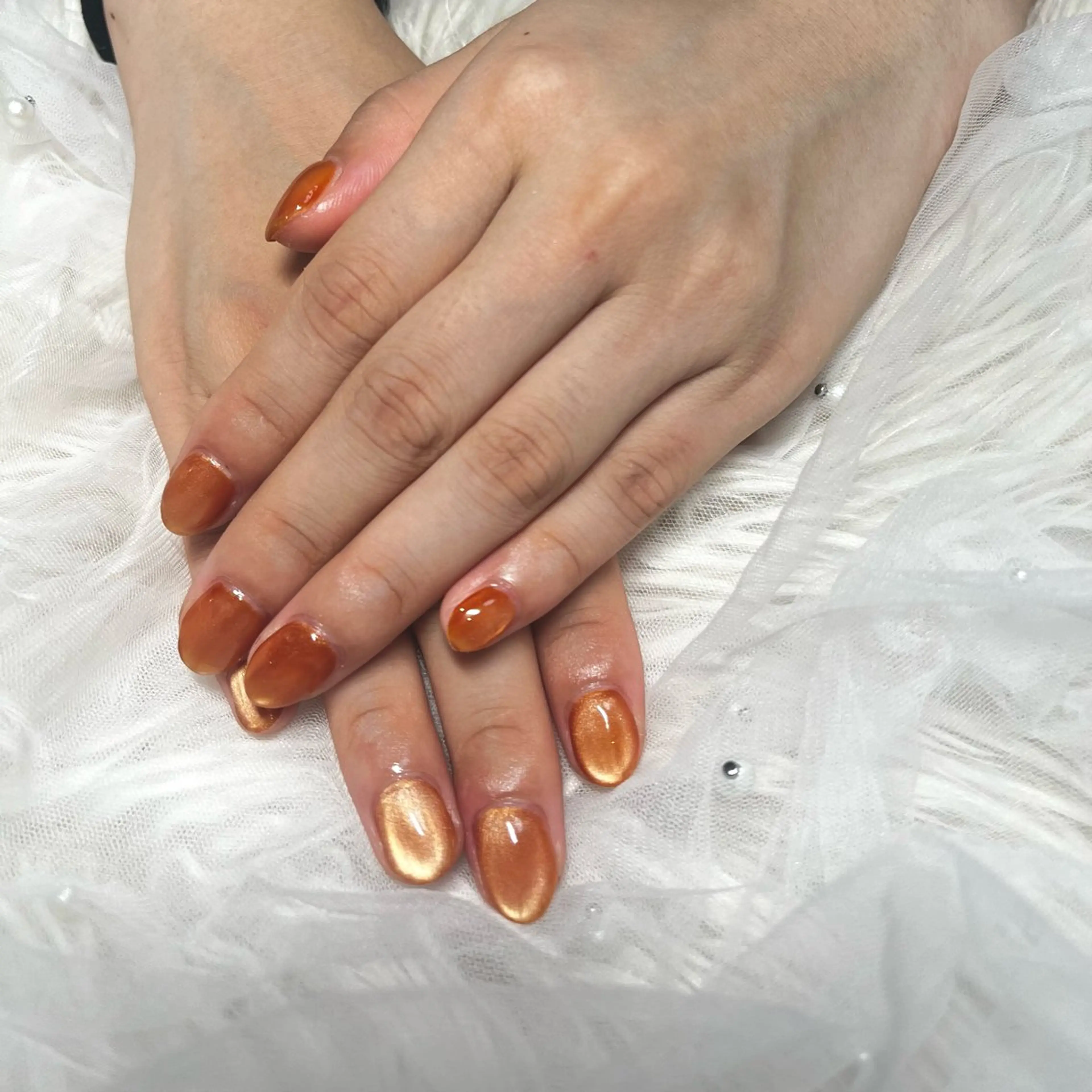 ネイル マグネットネイル ハンドネイル cerisier 坂本のネイルデザイン