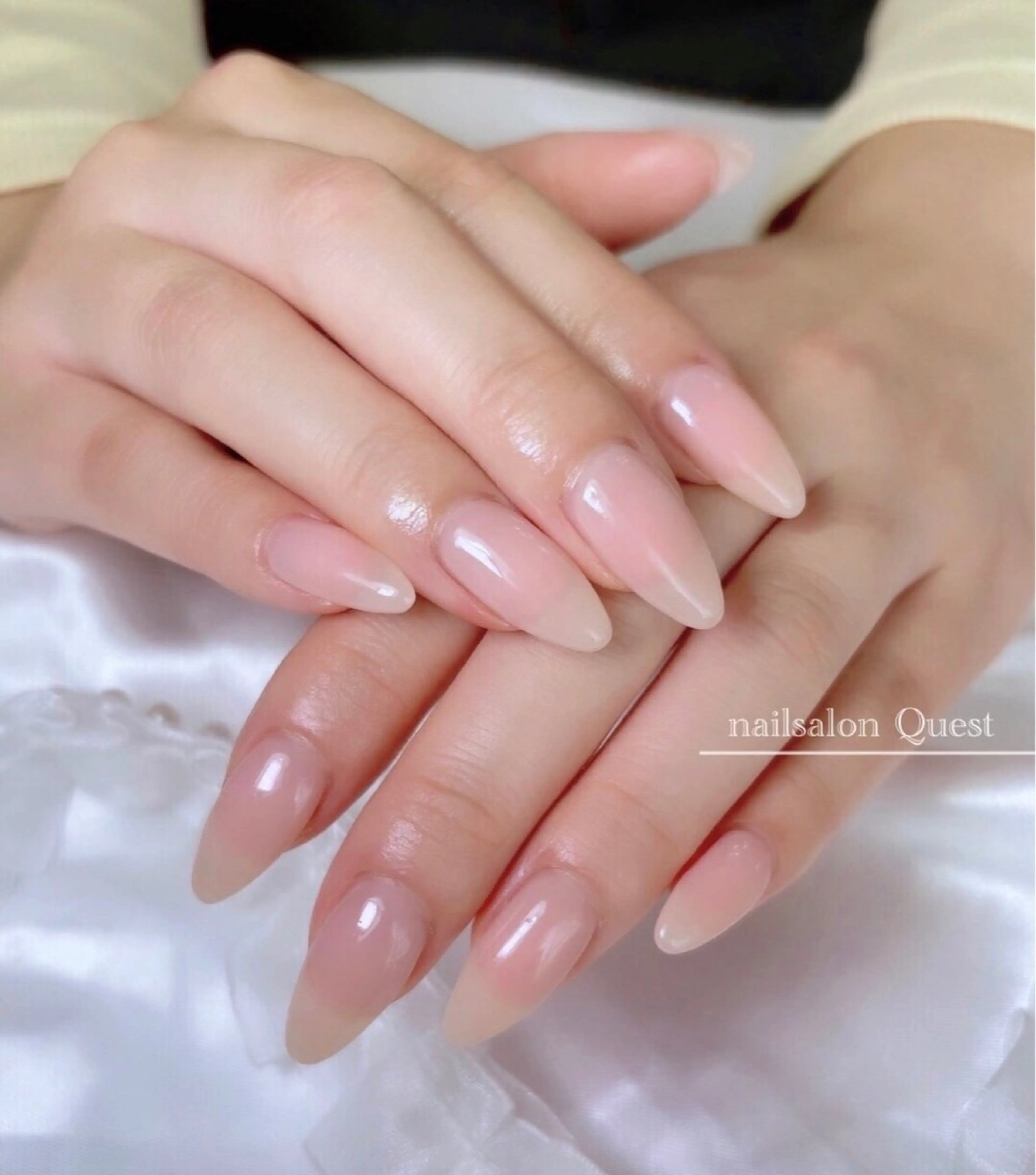 ネイル ワンカラーネイル シンプルネイル nailsalon Questのネイルデザイン