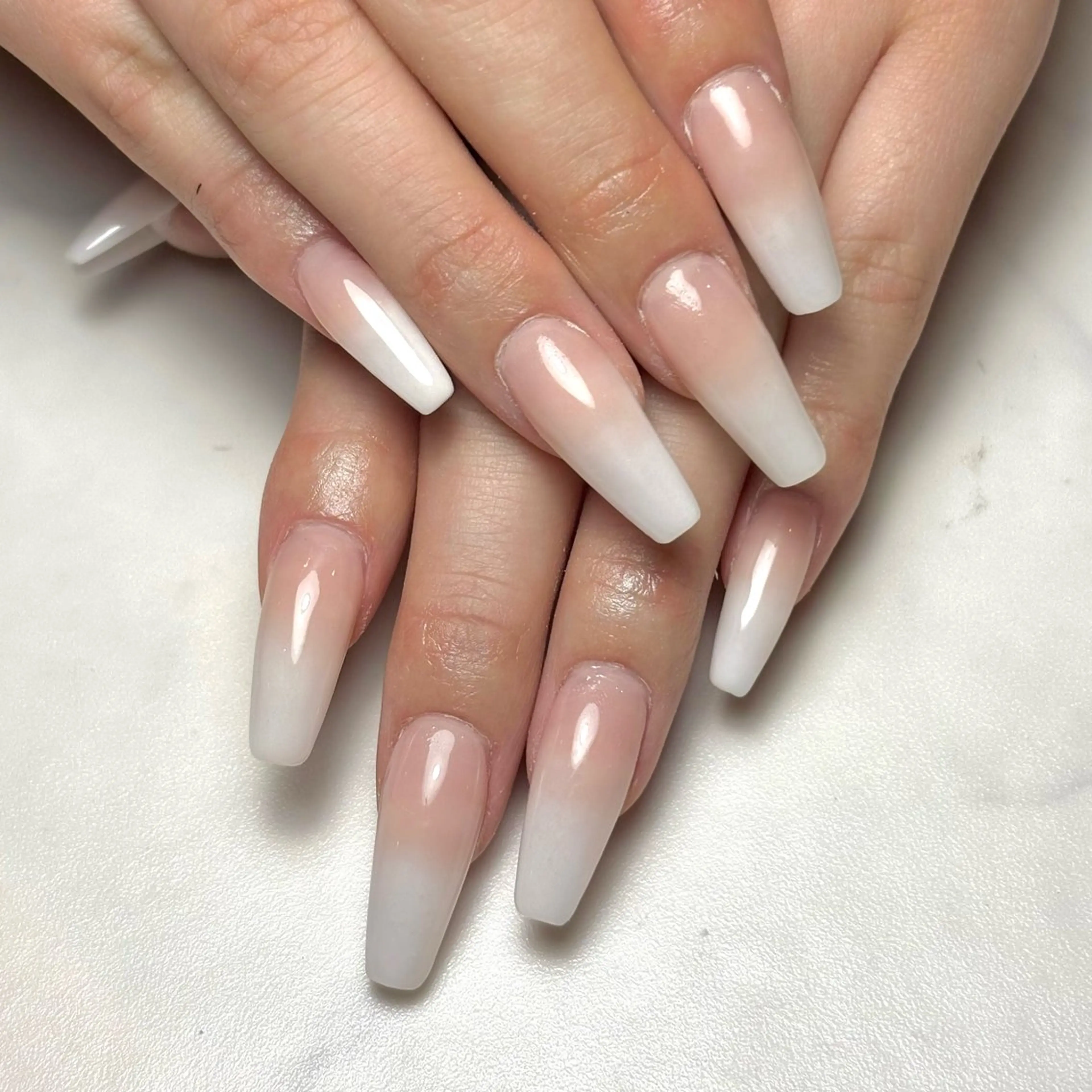 ネイル スカルプネイル ハンドネイル H2 nail schoolのネイルデザイン