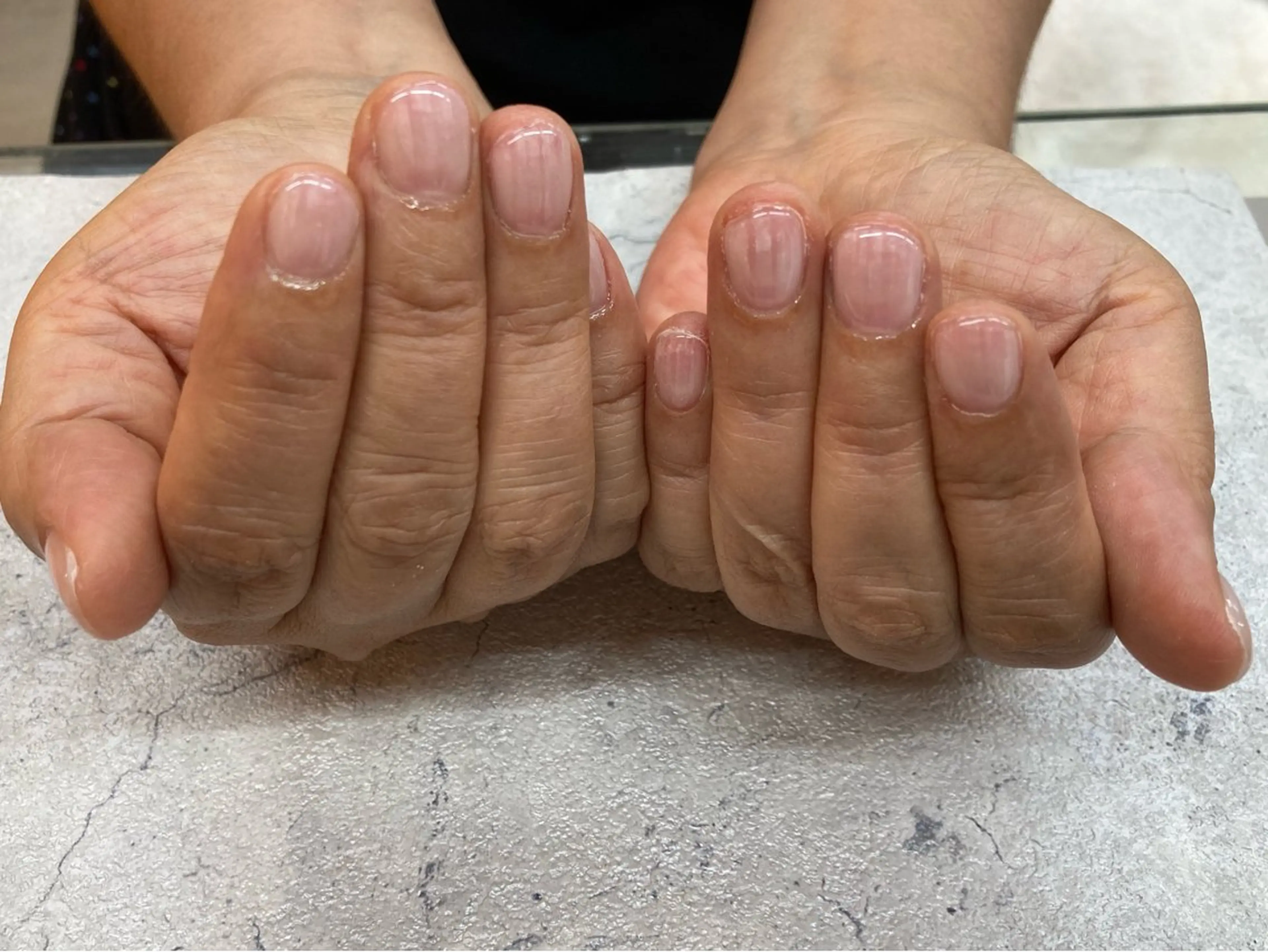 ネイル クリアネイル Maple所属・Maple saronのネイルデザイン