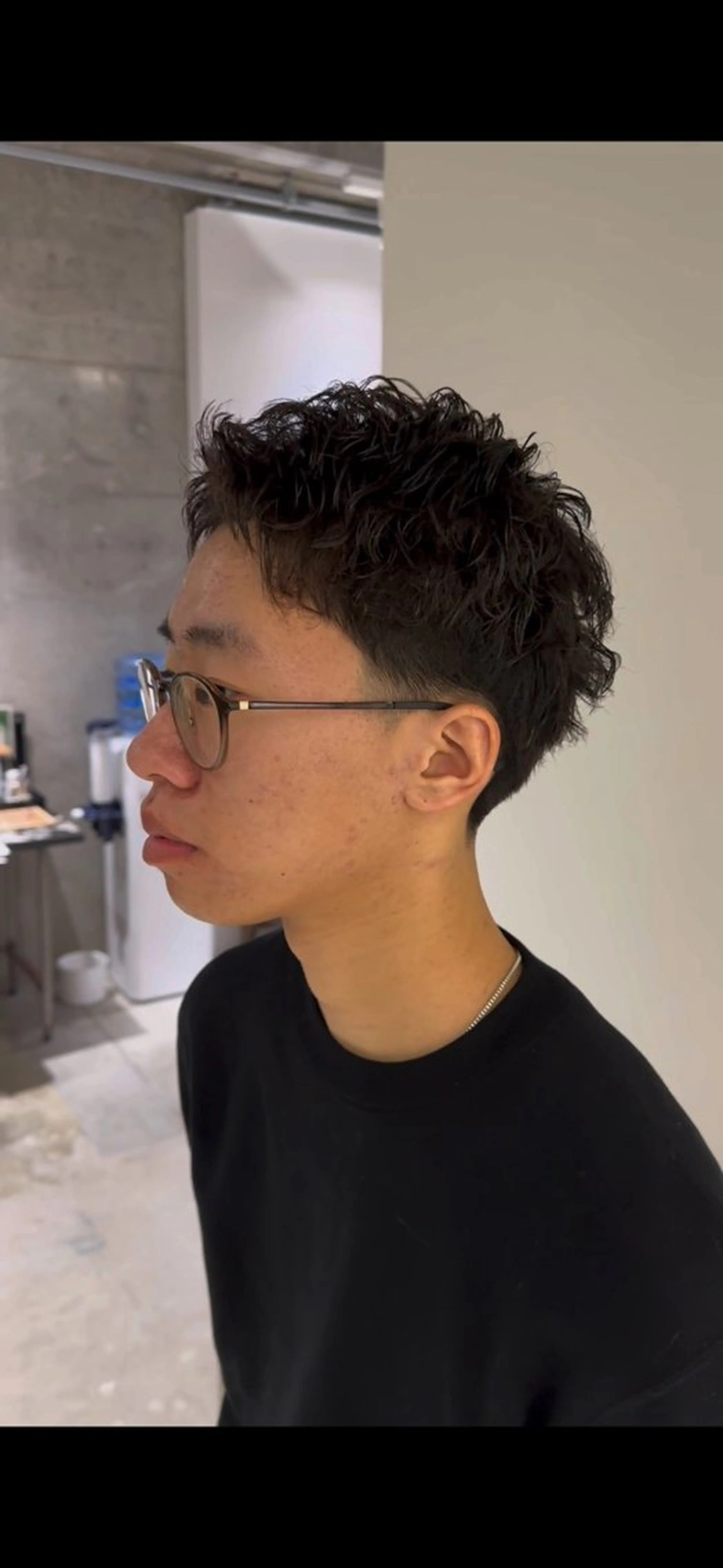 メンズ フェードカット メンズパーマ milli 佐藤 蓮 🤏のヘアスタイル