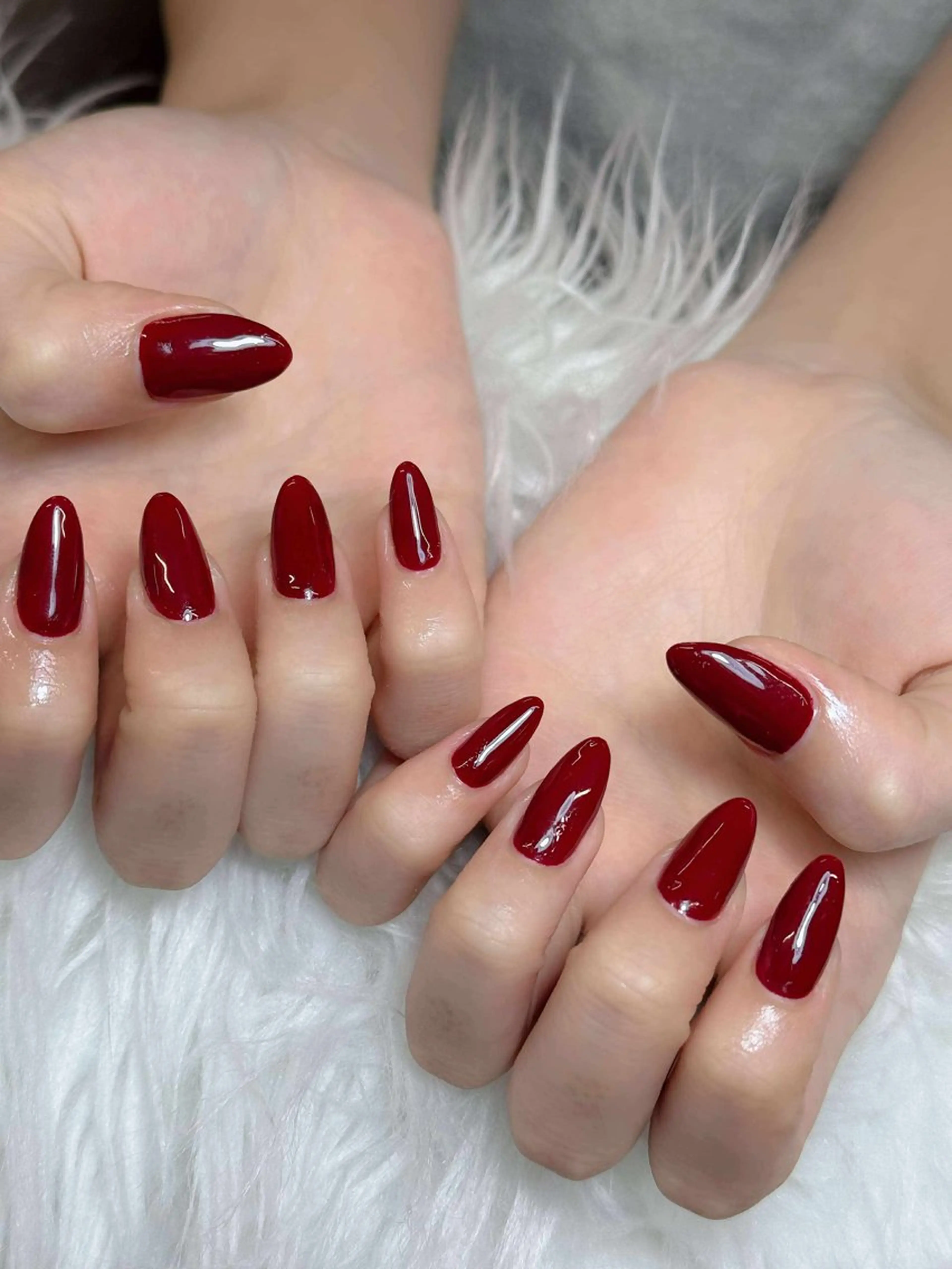 ネイル オーロラネイル チークネイル フットネイル フレンチネイル 韓国ネイル ハンドネイル Lumi Nailのネイルデザイン