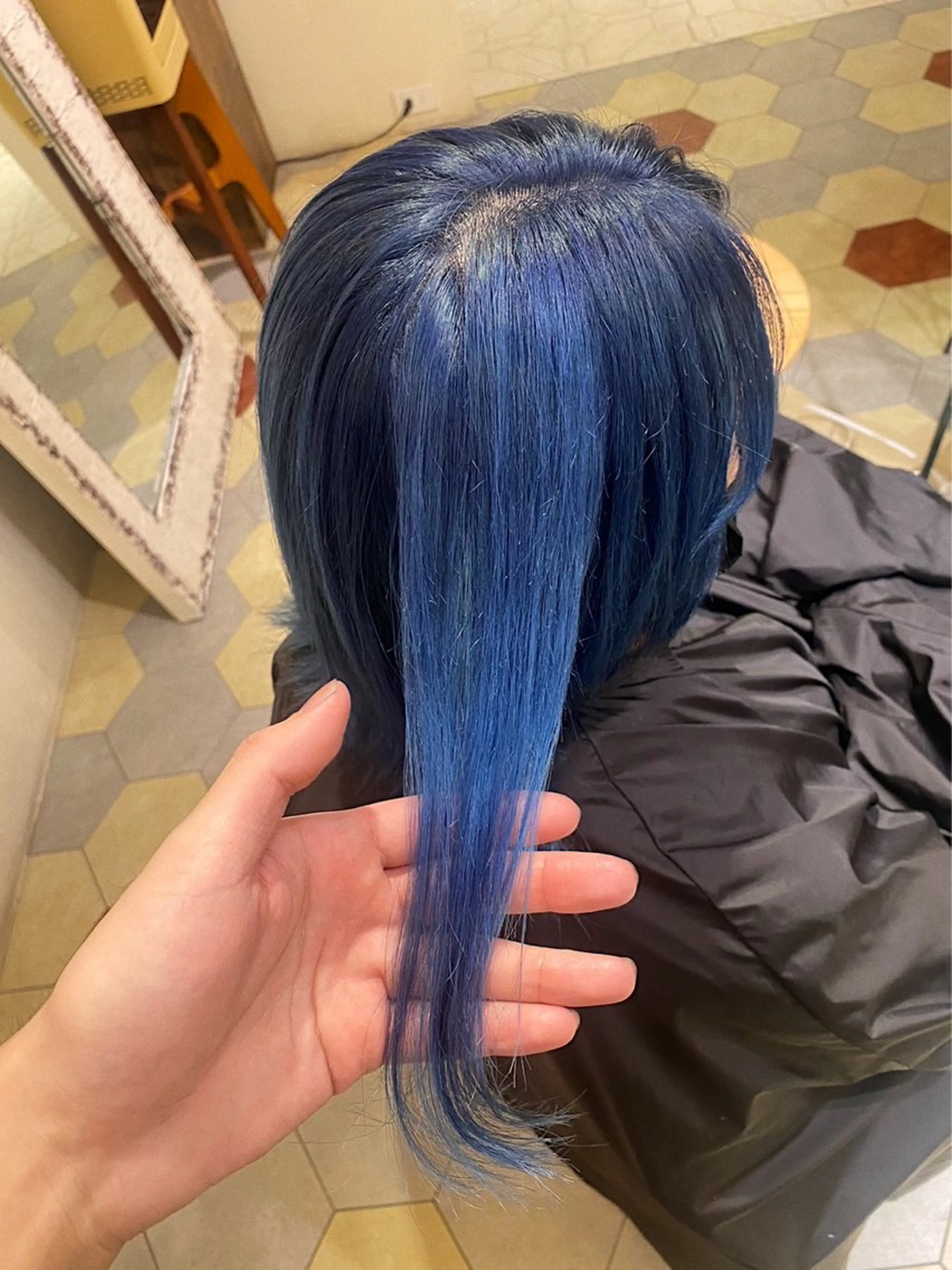 ミディアム トリートメント 艶髪/艶カラー/縮毛 /   タキダのヘアスタイル