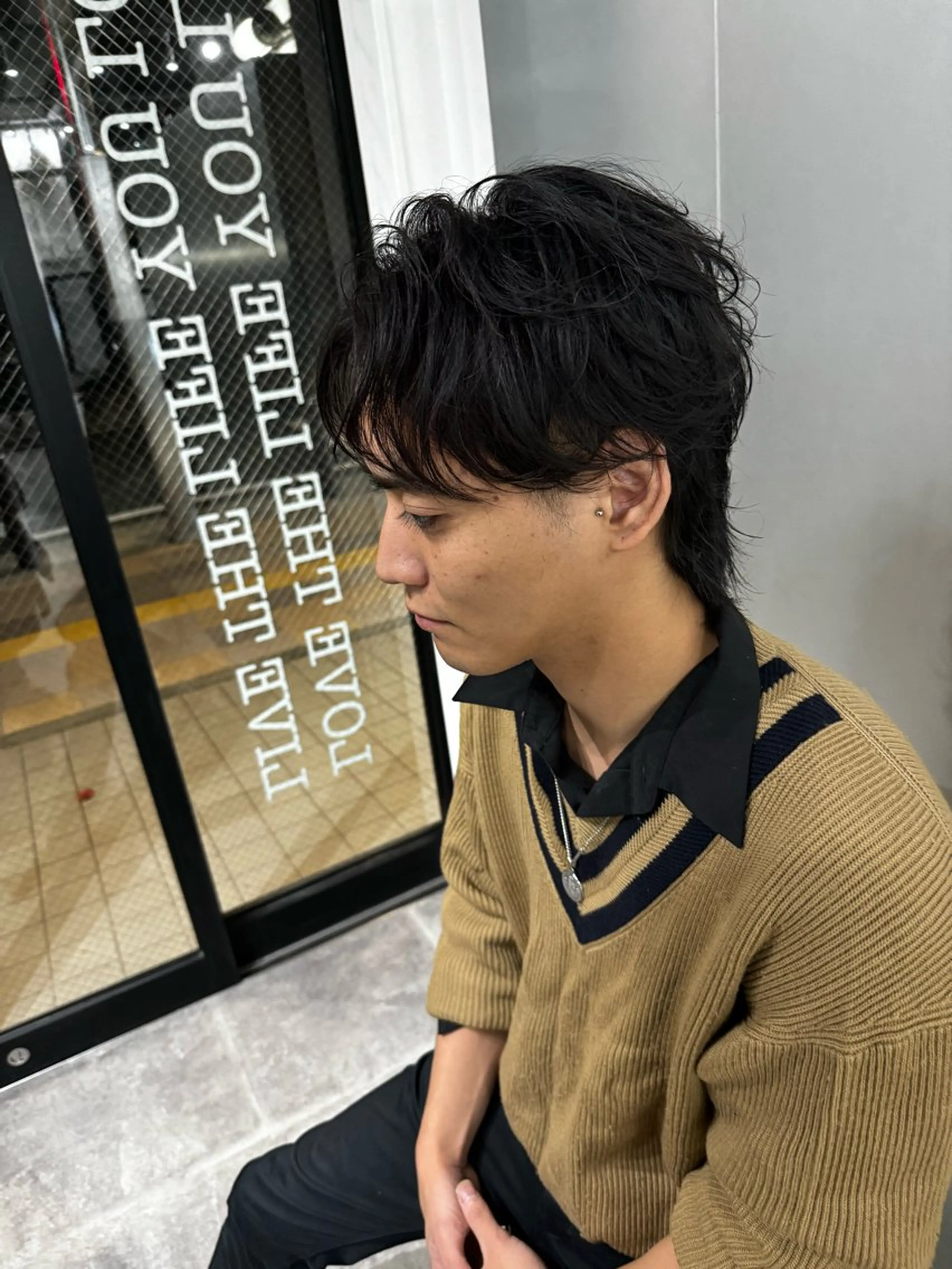 メンズ カット ダメージレスブリーチ /艶髪/横須賀智也のヘアスタイル