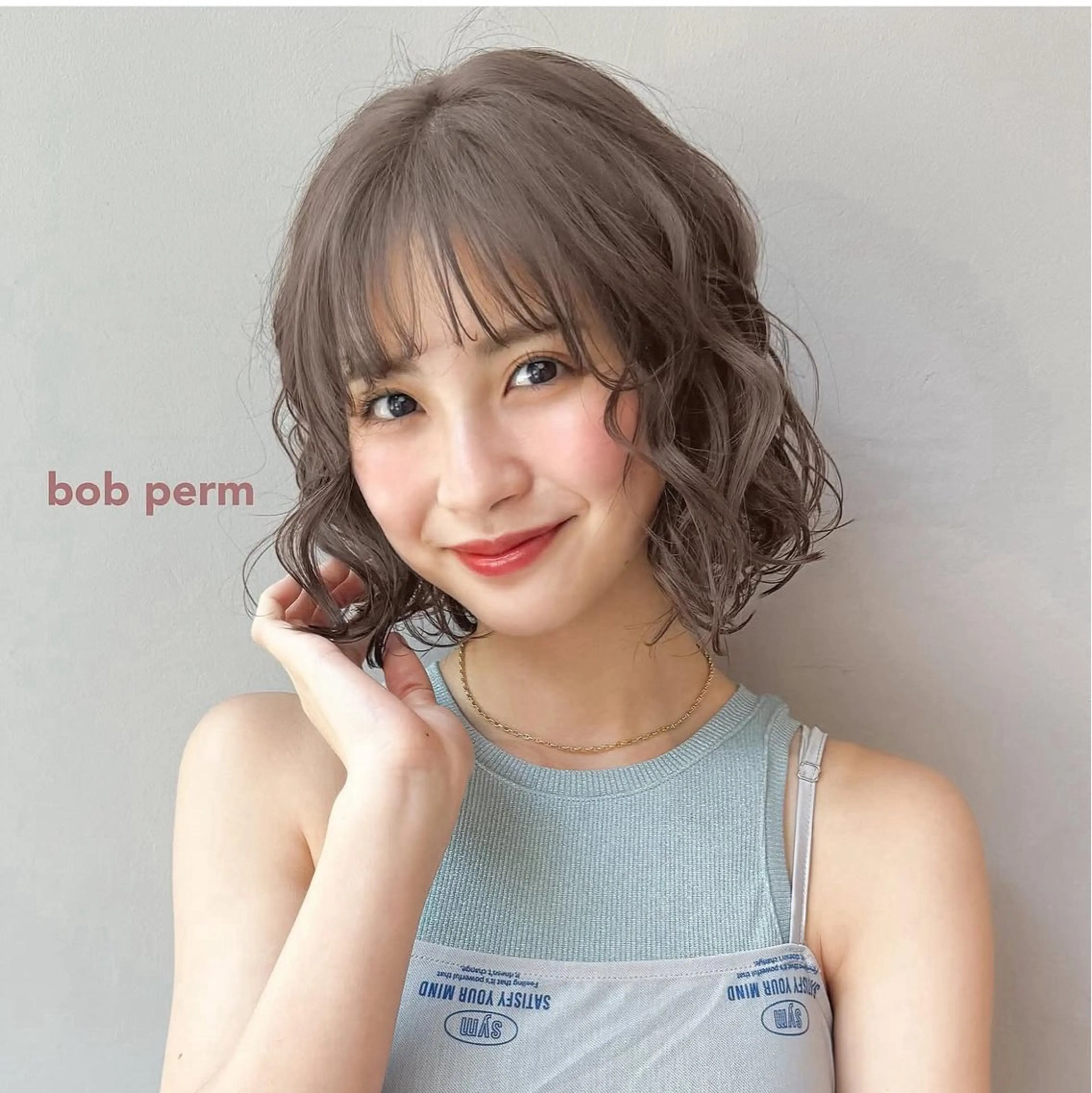 ミディアム カラー unami shibuya所属・ren ボブロブ/ミディアムのヘアスタイル