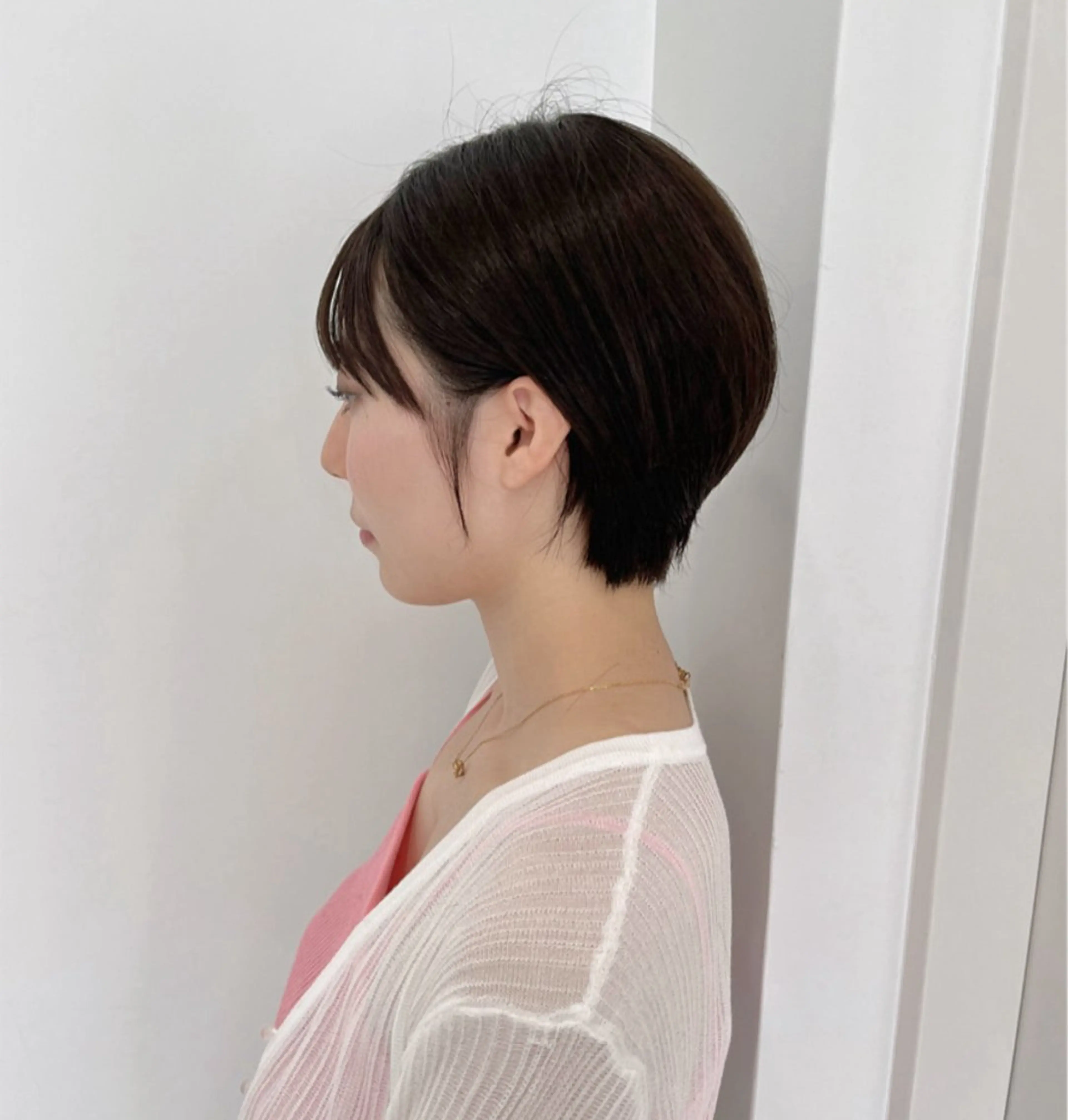 ショート 縮毛矯正/ハイトーン /パーマ/前原汐🎐のヘアスタイル