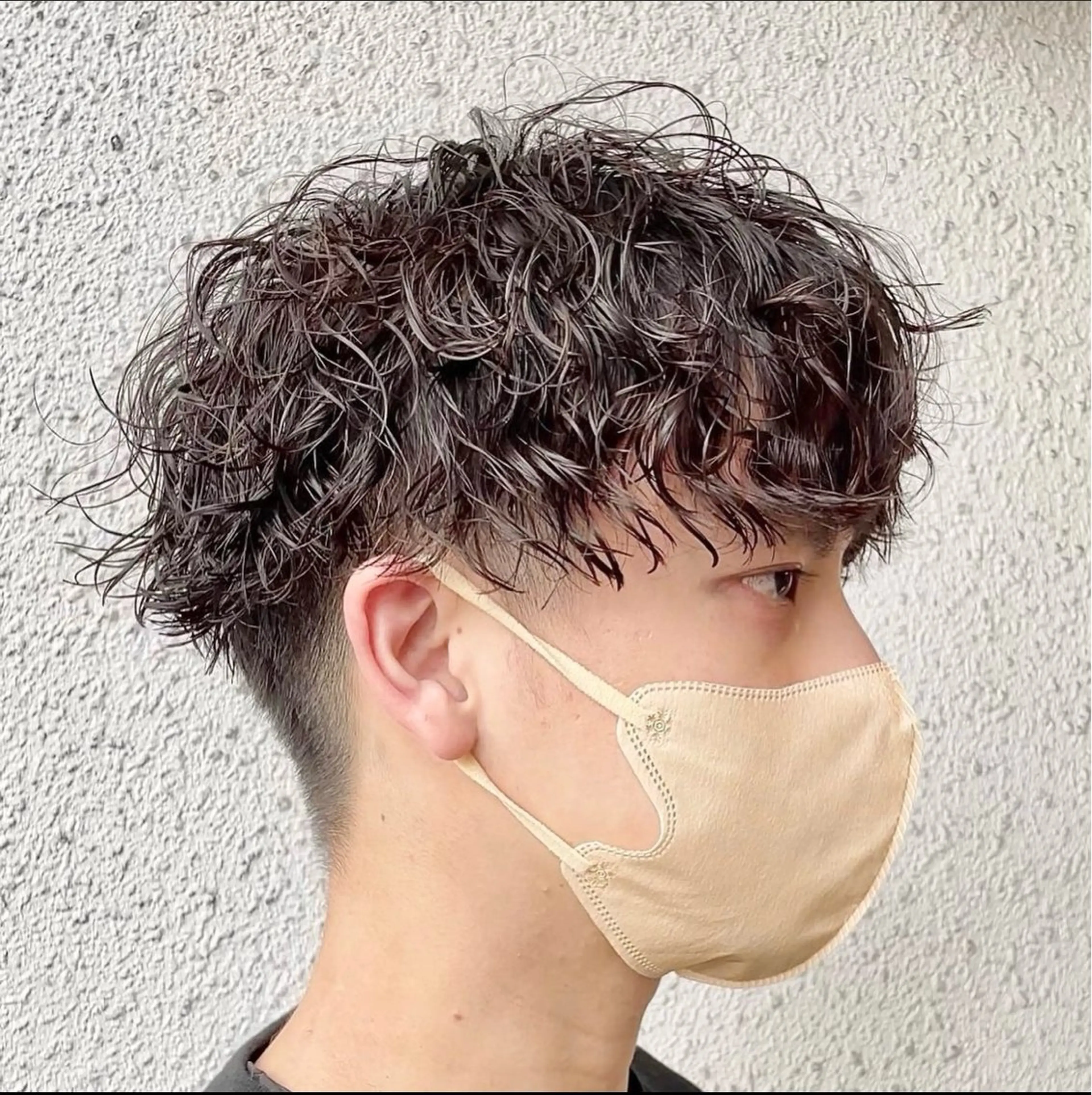 パーマ メンズ メンズパーマ カット パーマ メンズパーマ/新宿/ サイカショウイチのヘアスタイル